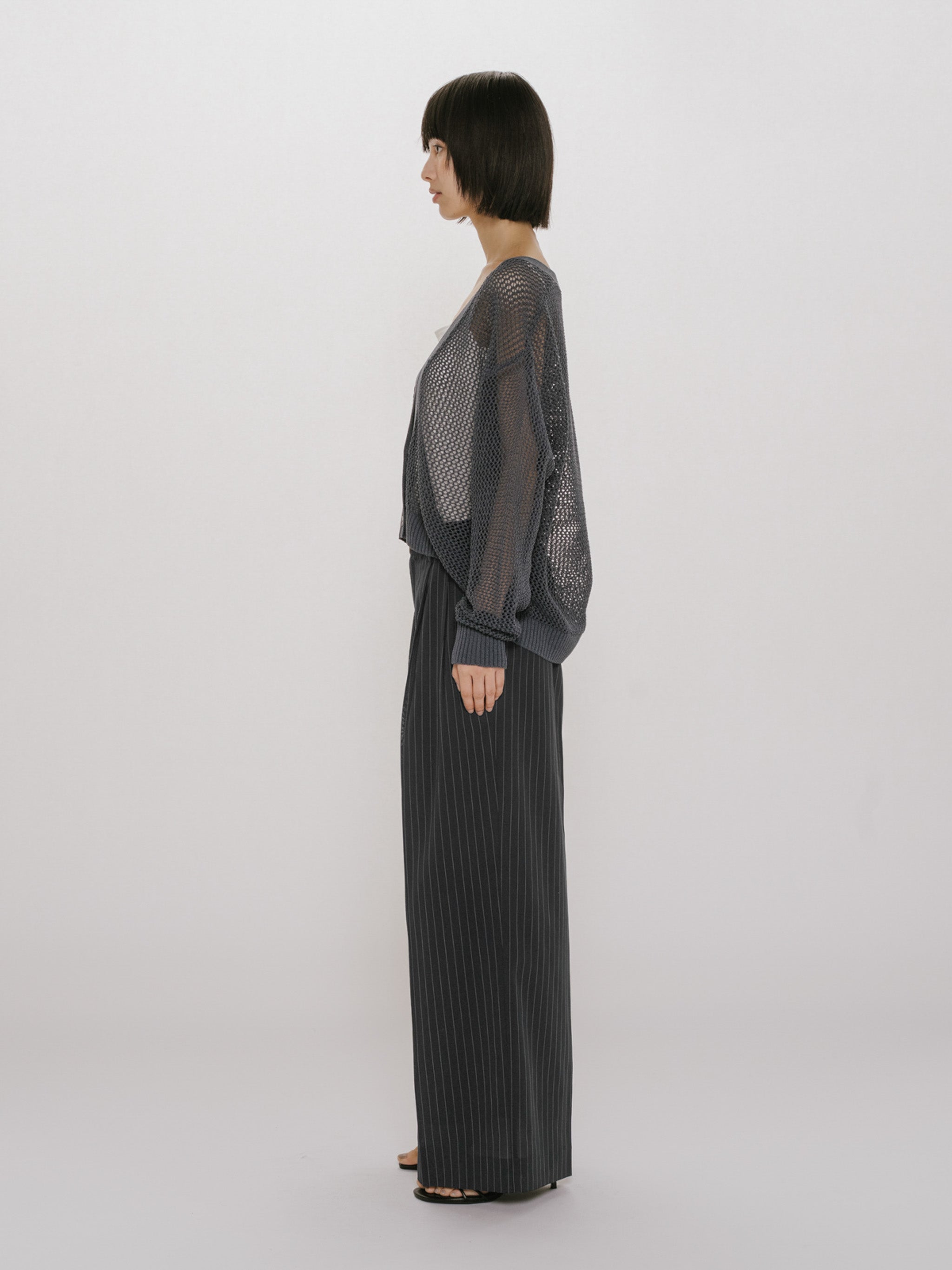 sheer wide slacks