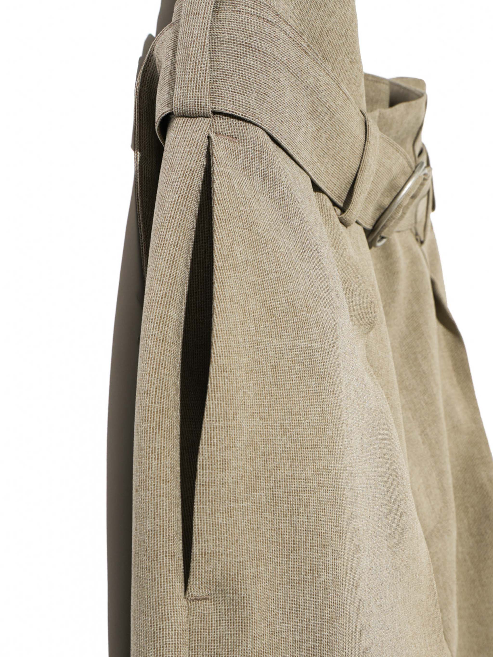 belted slacks
