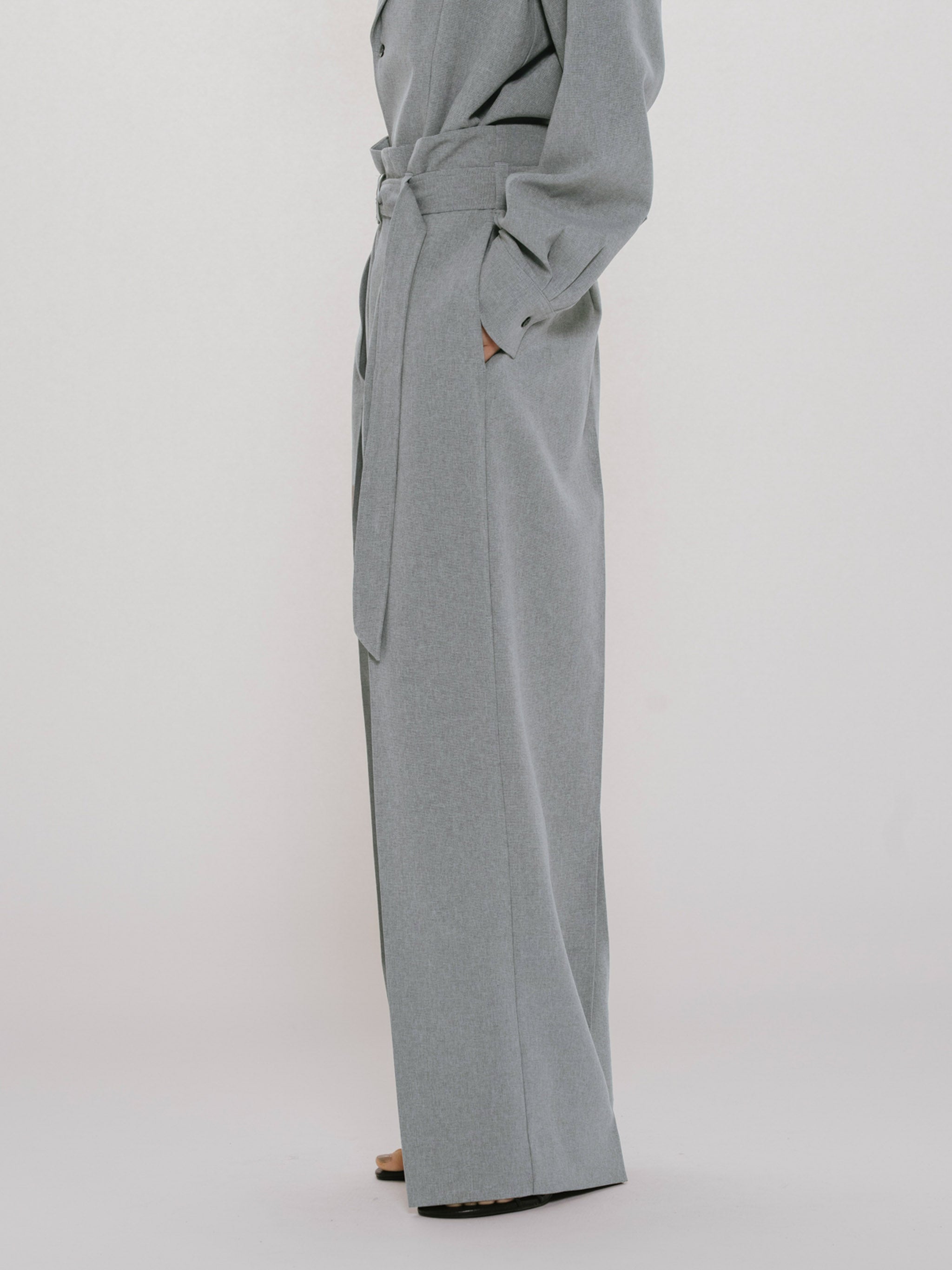 belted slacks