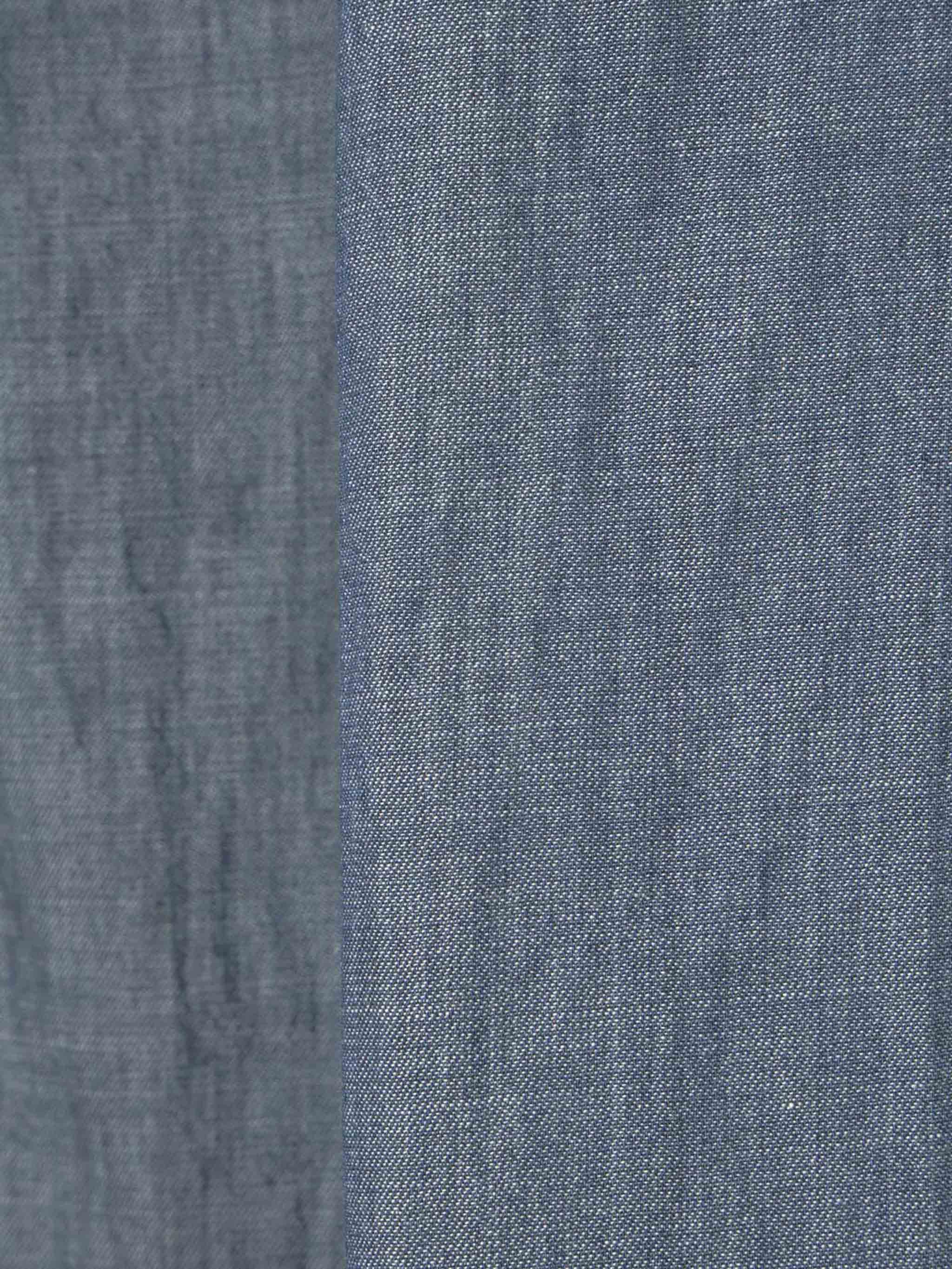 MIDIUMISOLID sheer denim easy PT（BLEACH）