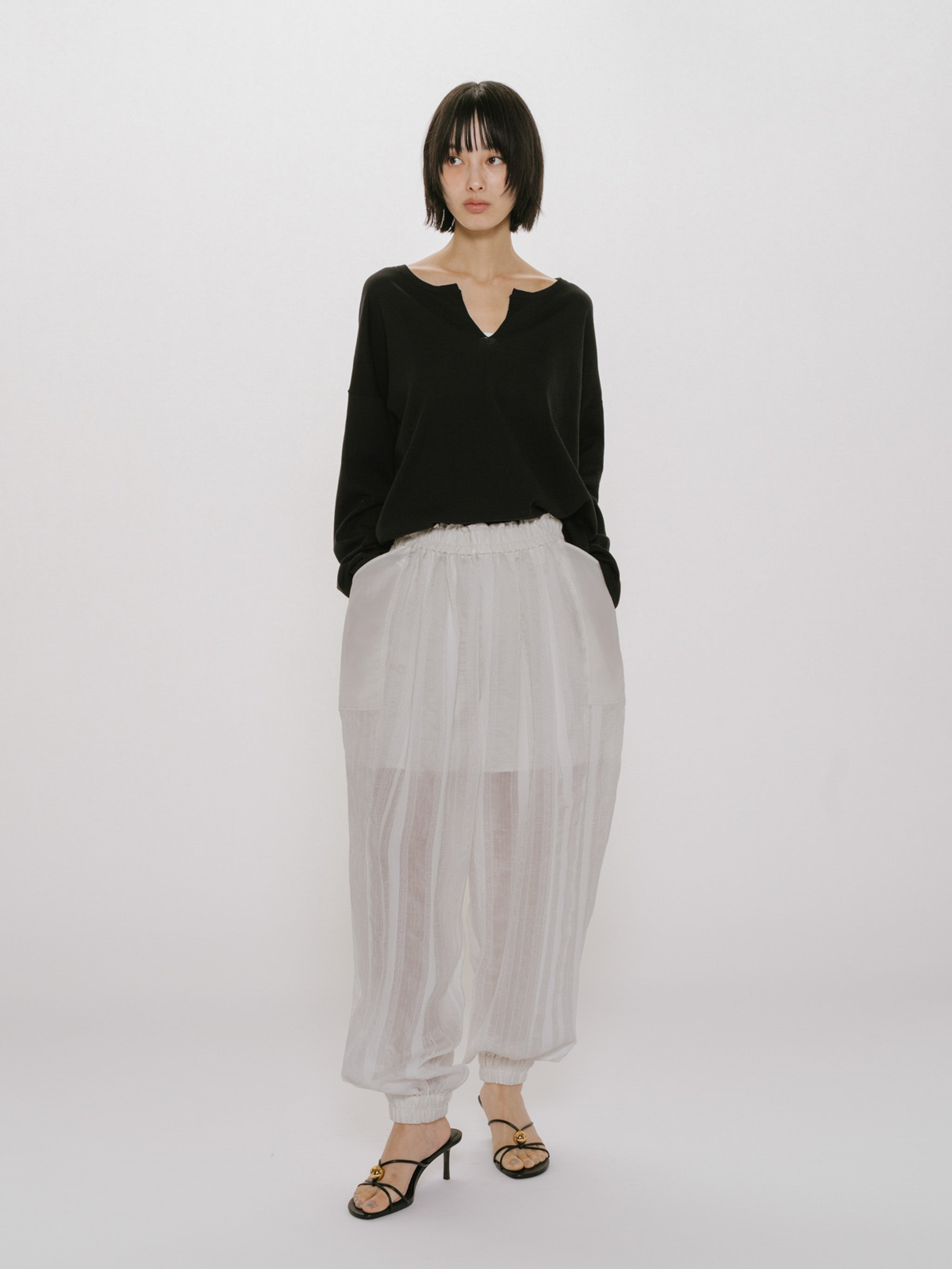 lace balloon easy pants