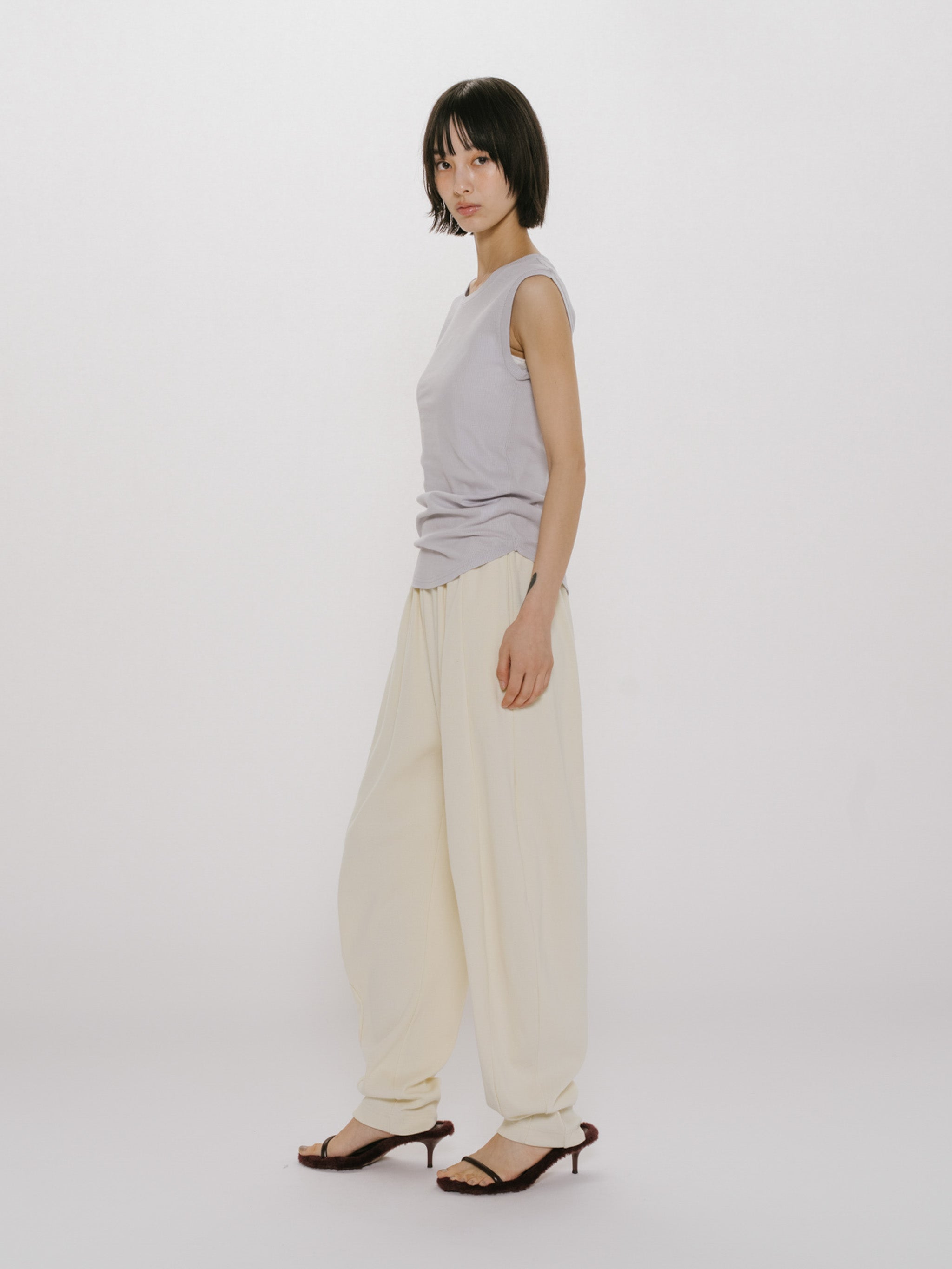 rib easy cocoon pants