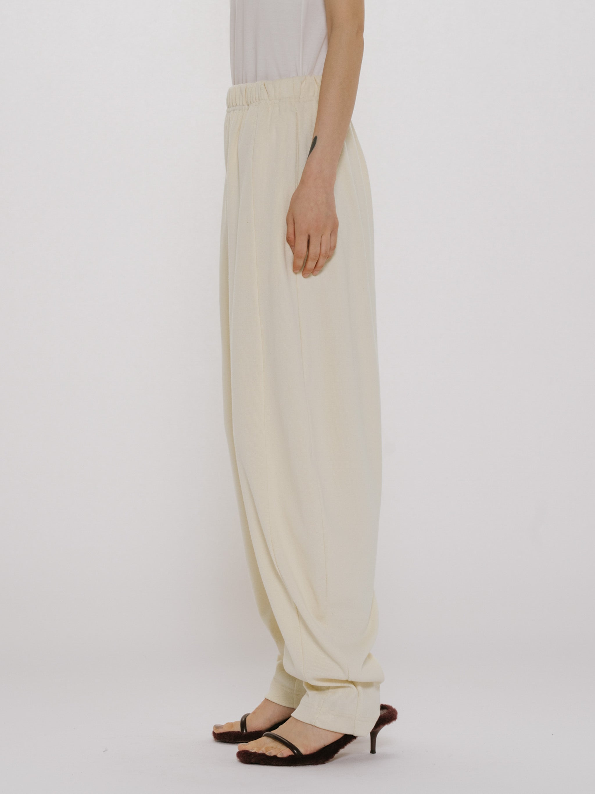rib easy cocoon pants