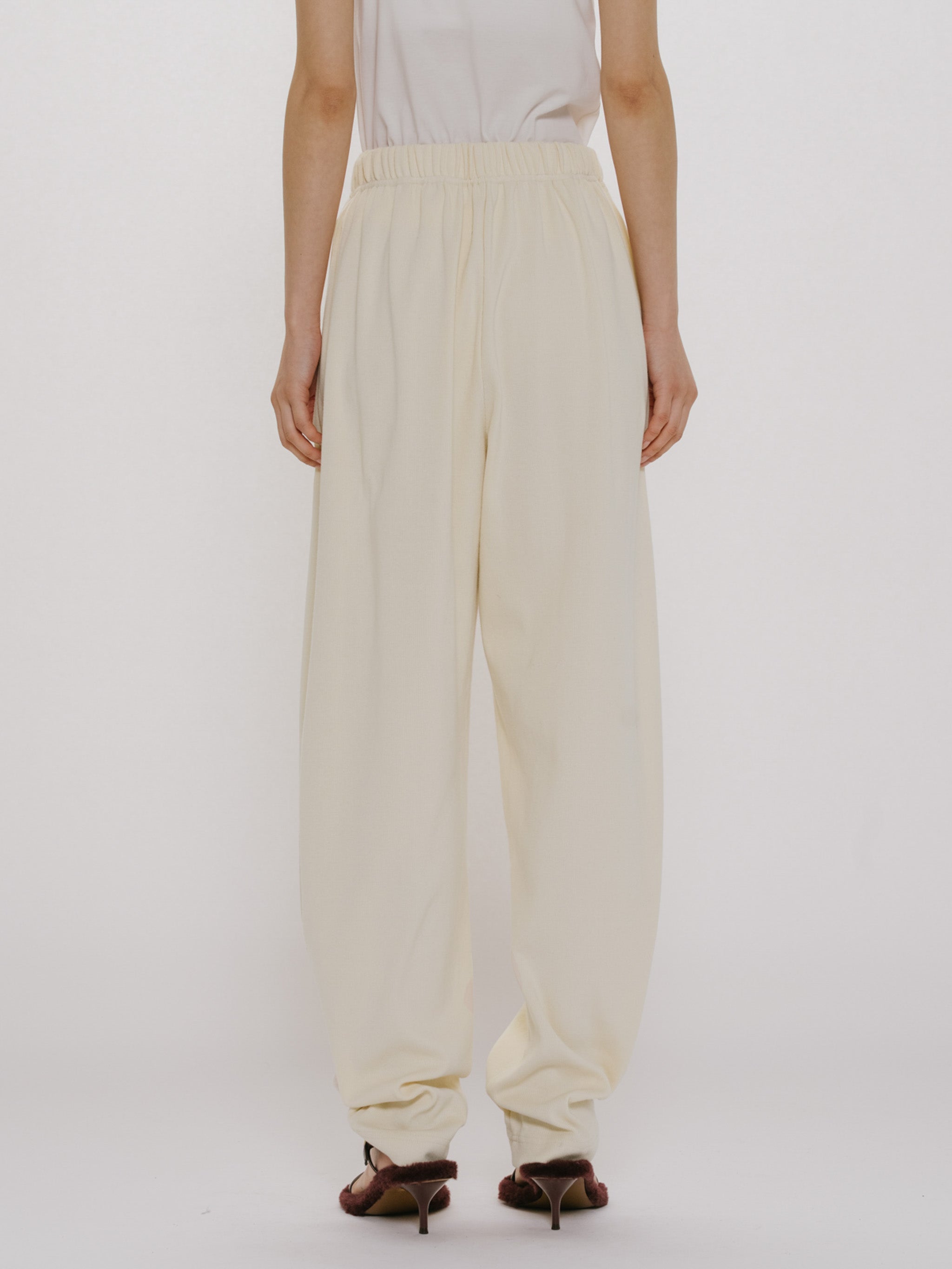 rib easy cocoon pants