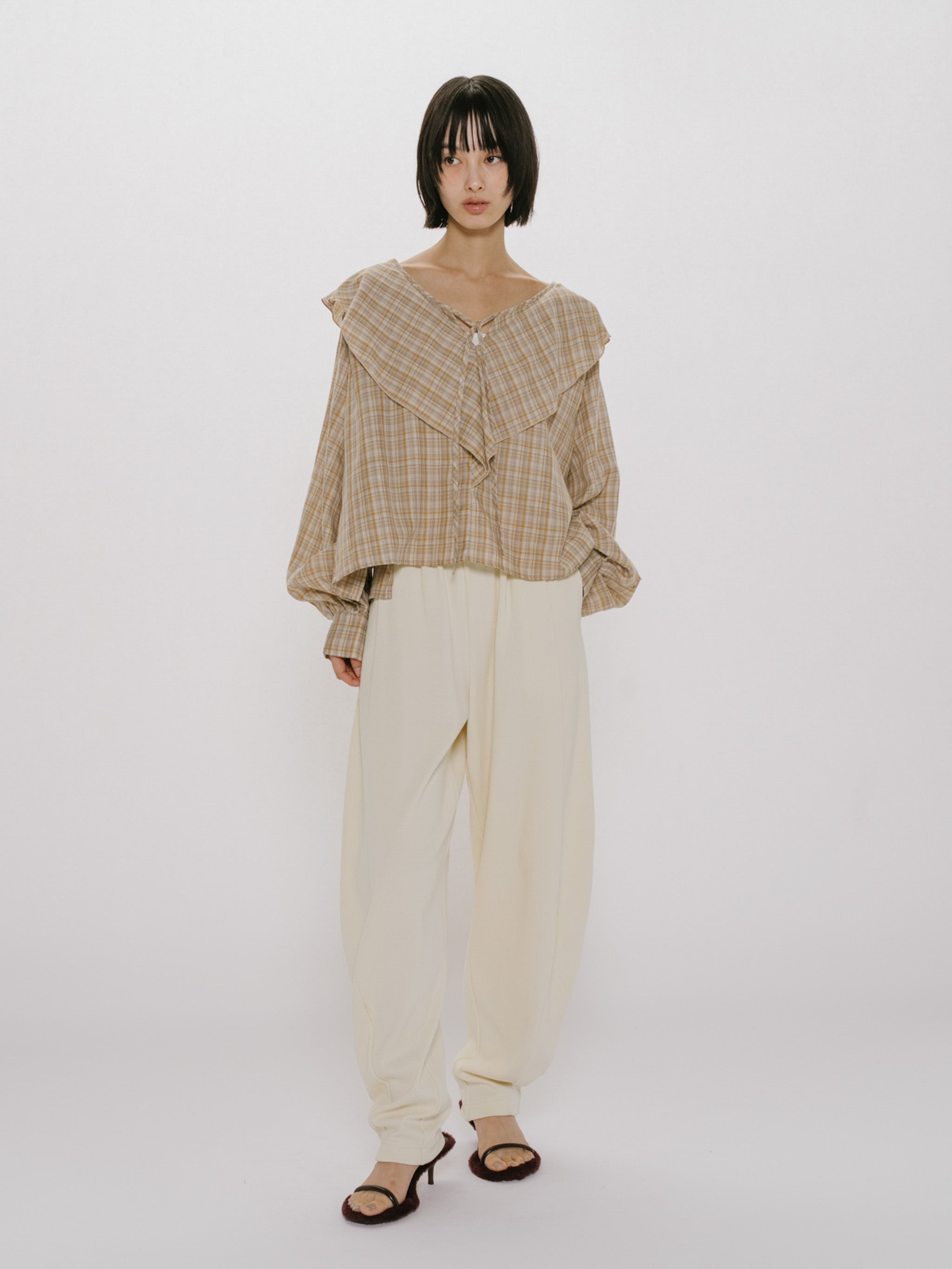 rib easy cocoon pants