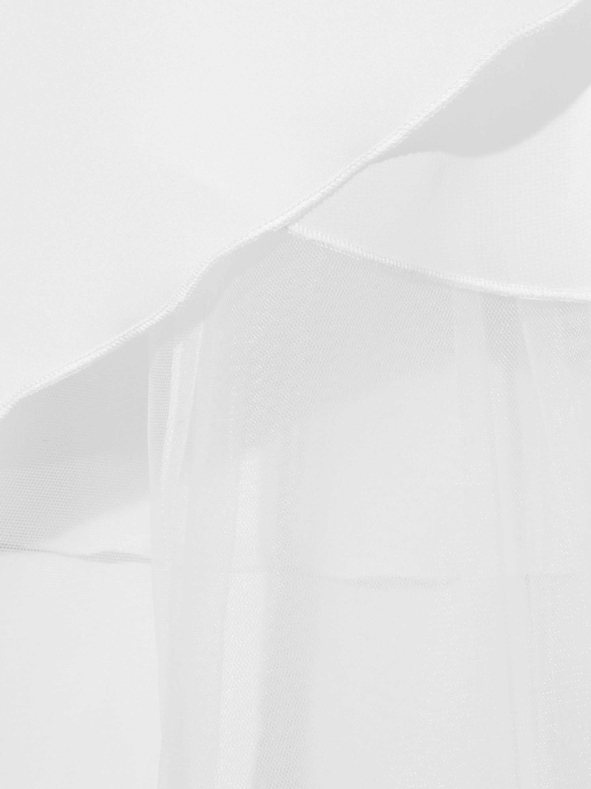 asymmetry tiered skirt