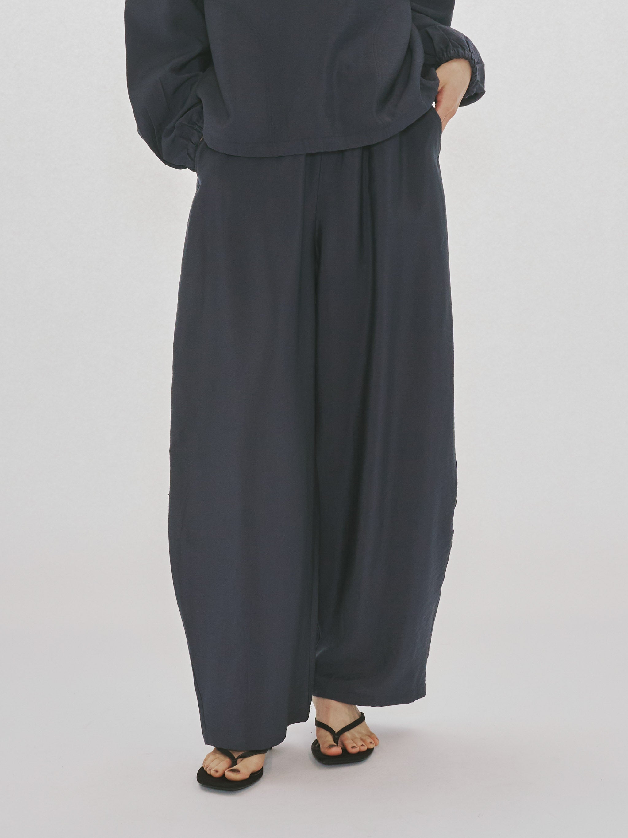 poplin easy pants