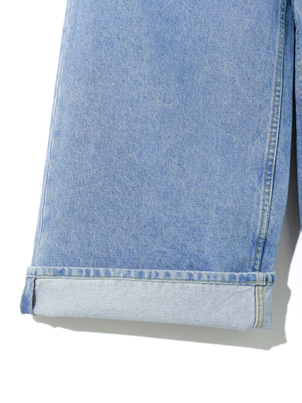 high waist wide denim