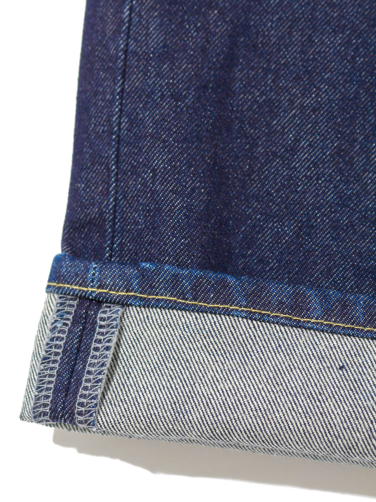 high waist straight denim