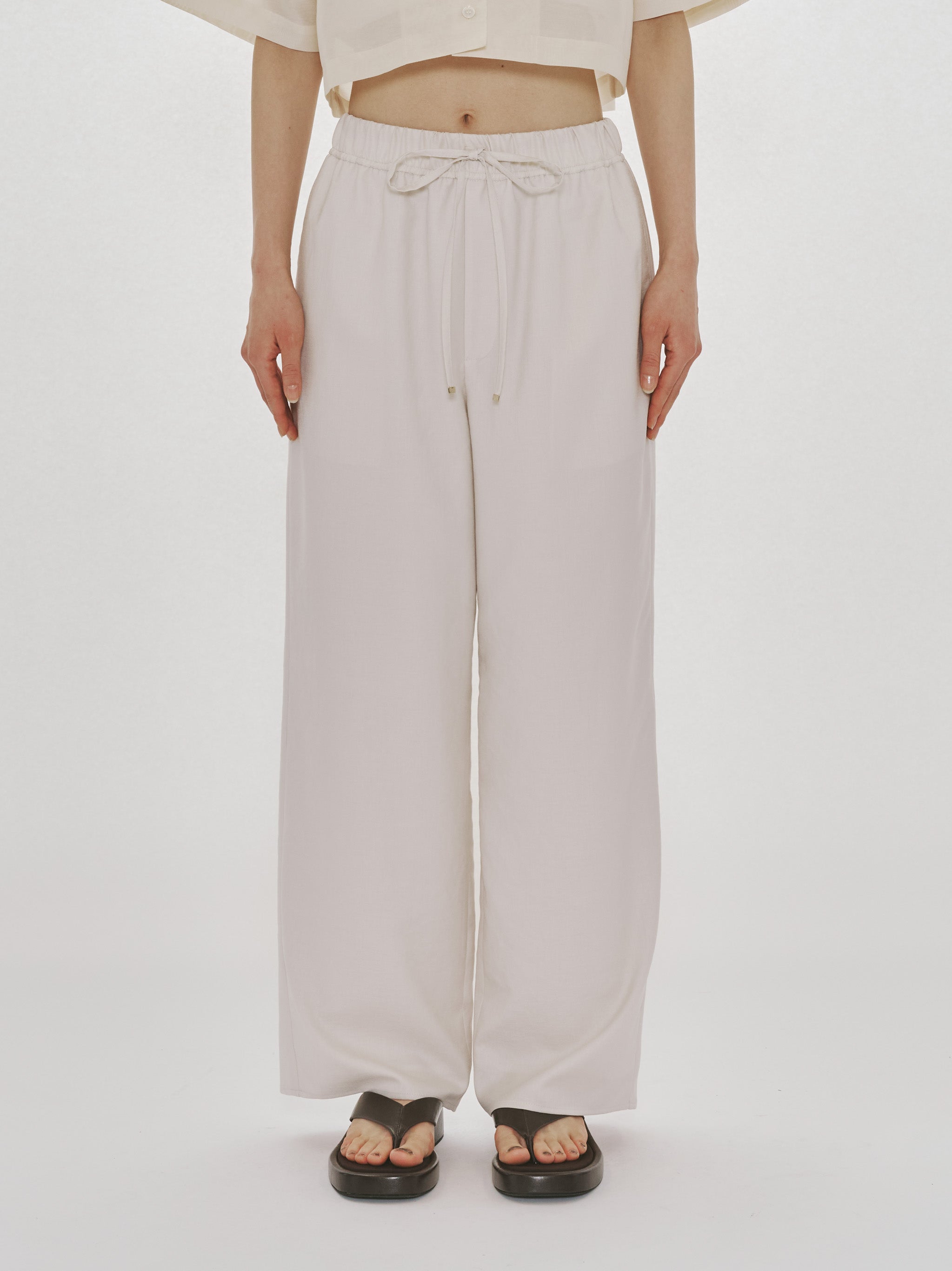 straight easy pants
