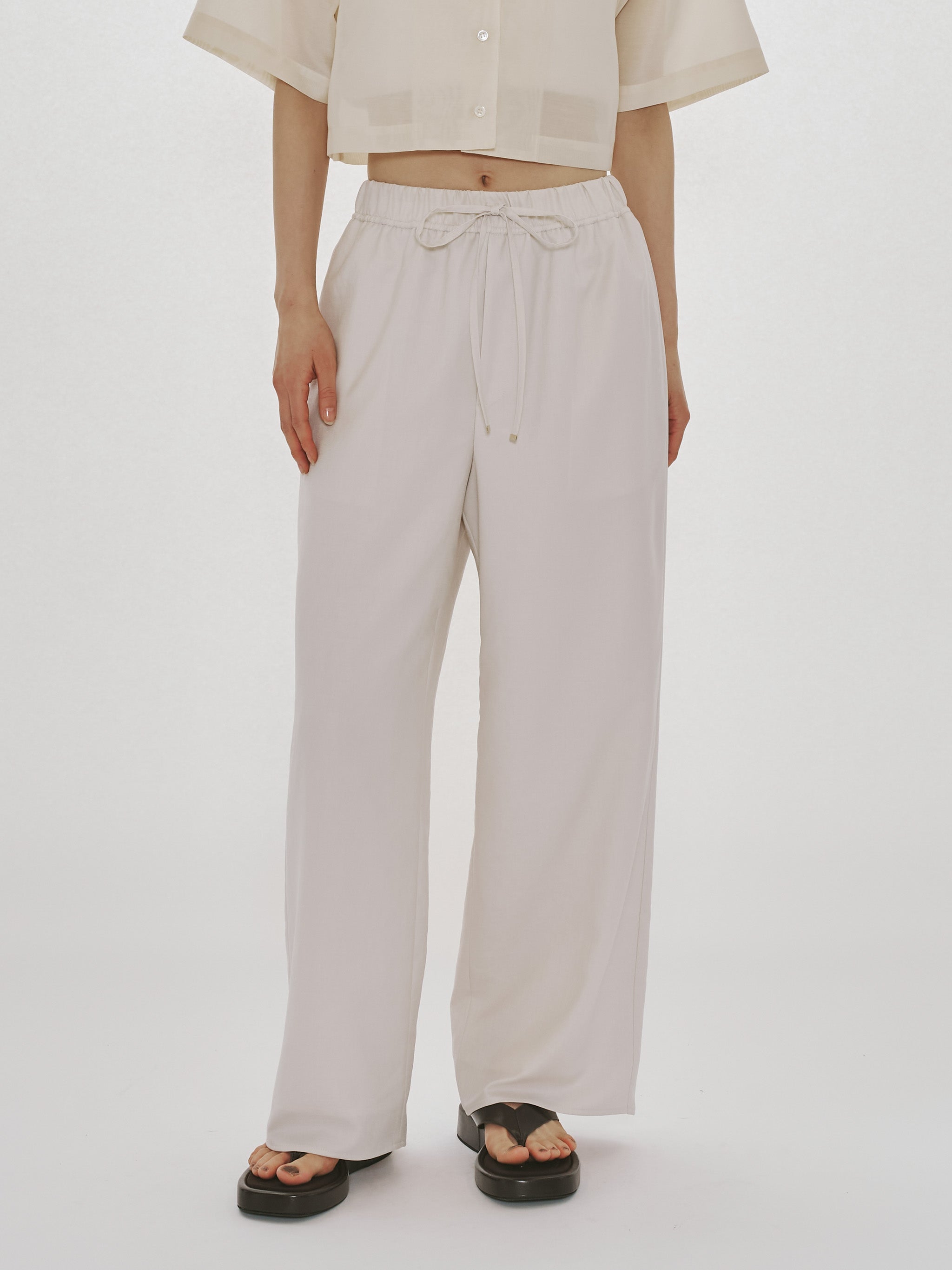 Straight Easy Pants｜ストレートイージーパンツ｜リラックスワイド