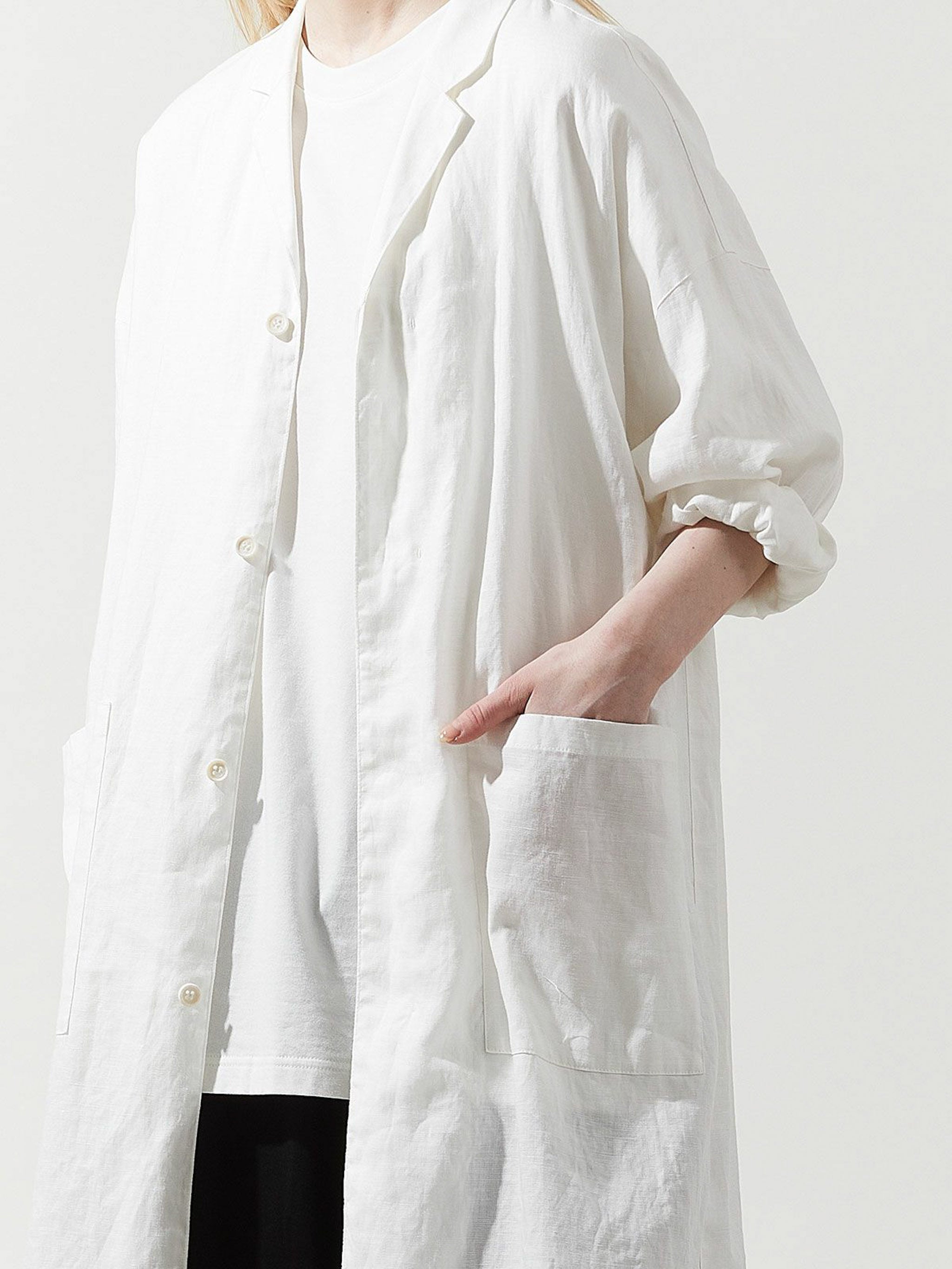 linen shirts coat【3-1209】