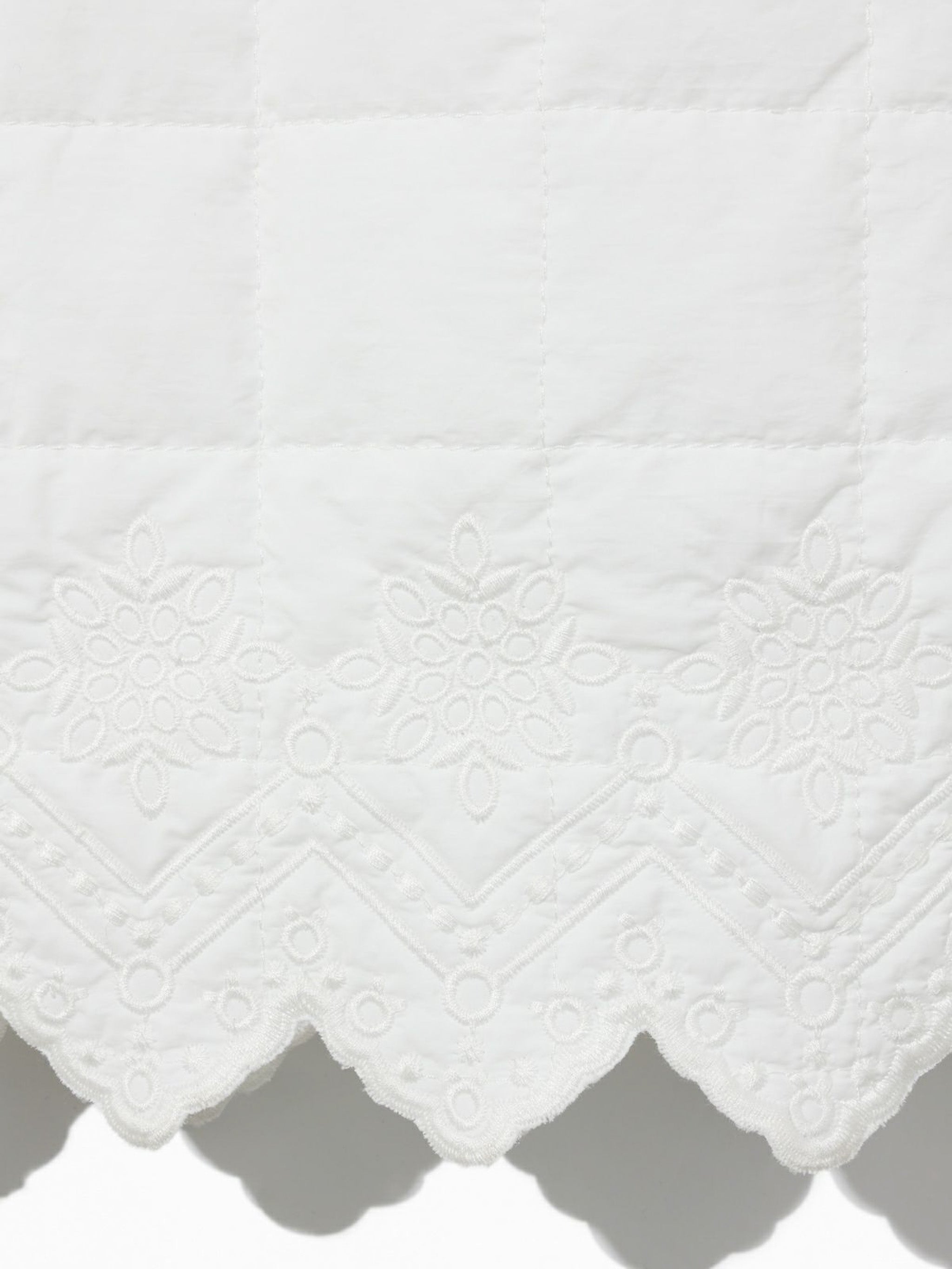 刺繍キルティングベスト[A]