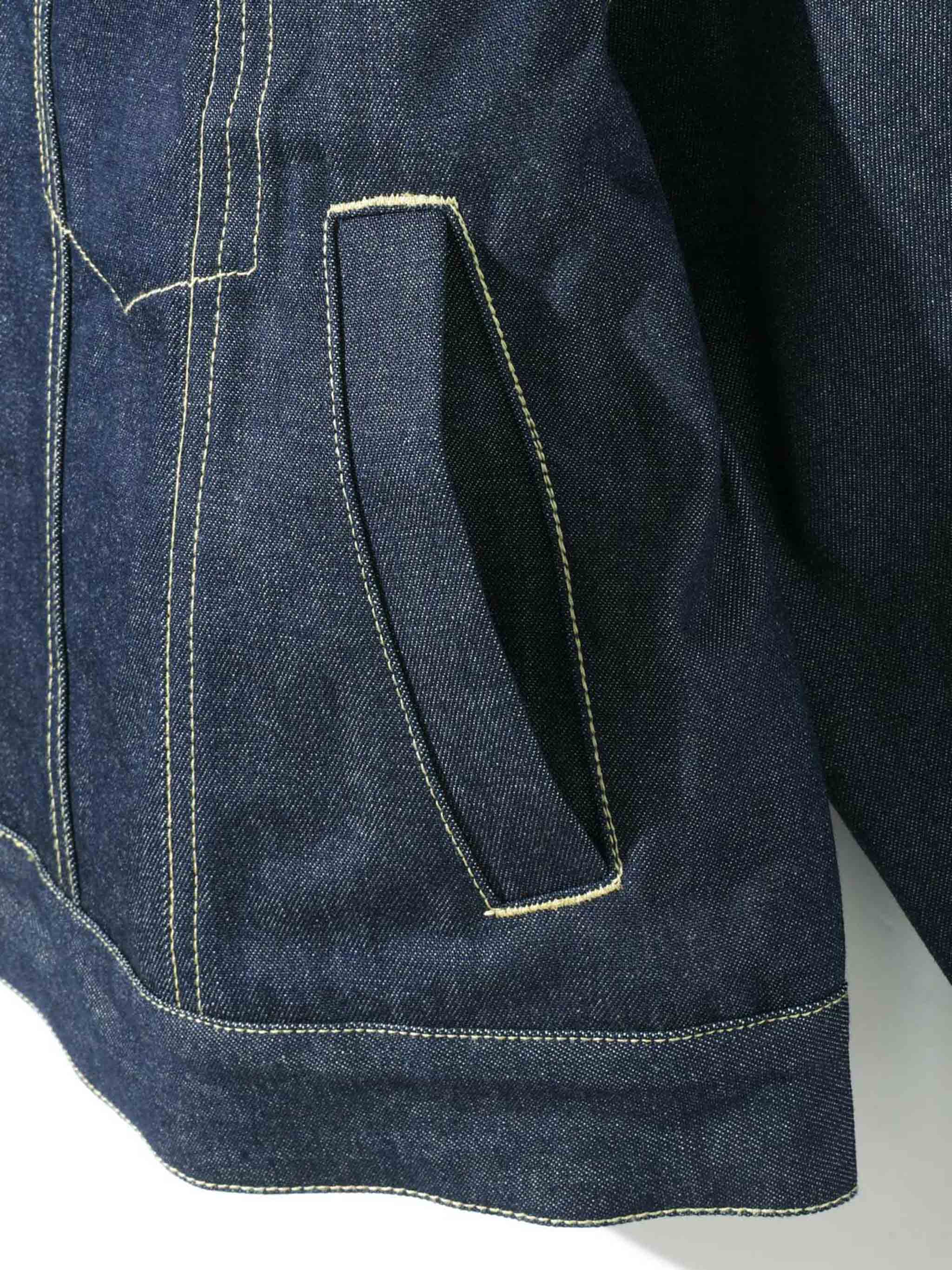 MIDIUMISOLID ショートデニムジャケット