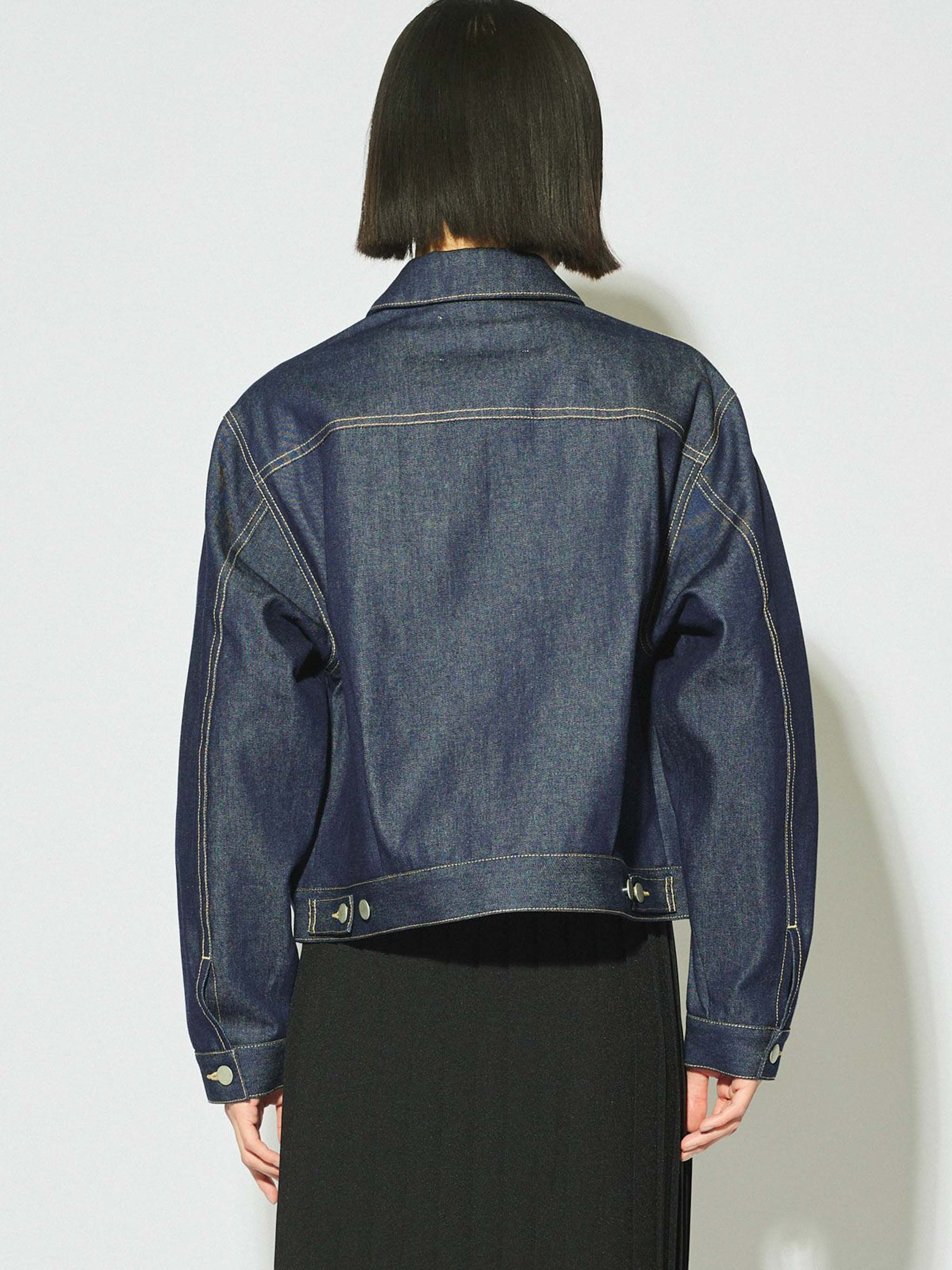 short denim jacket