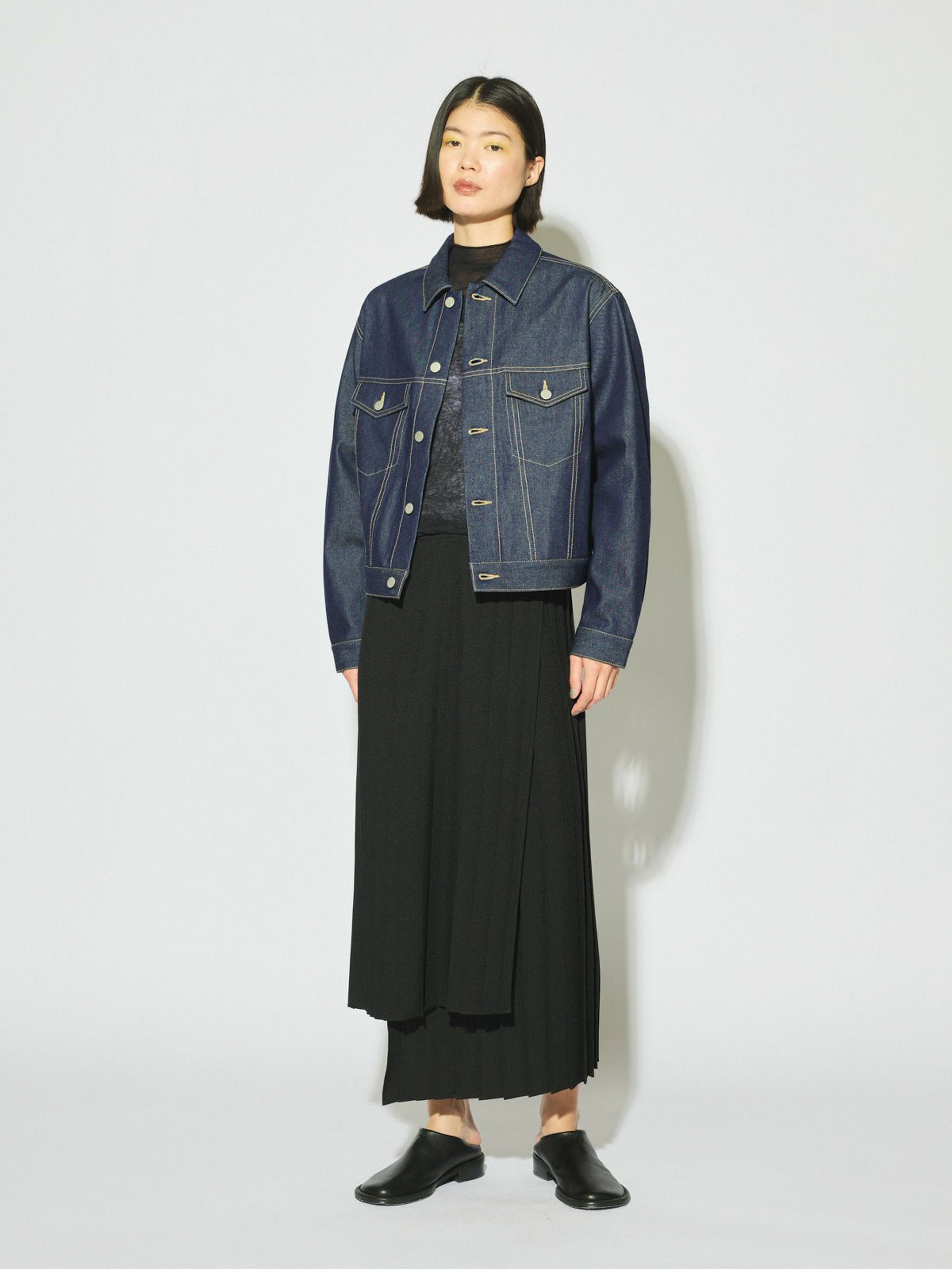 short denim jacket