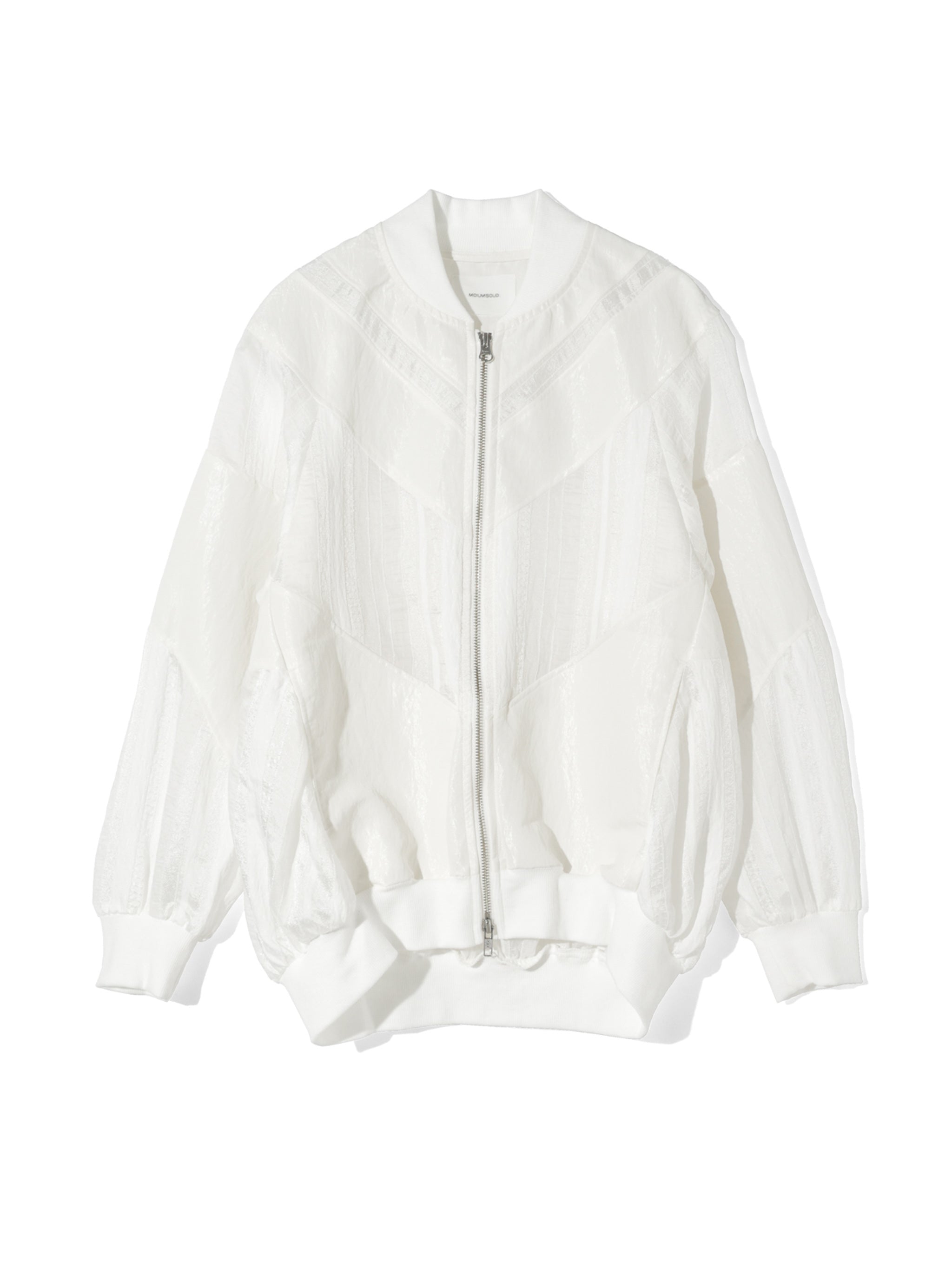 material mix blouson