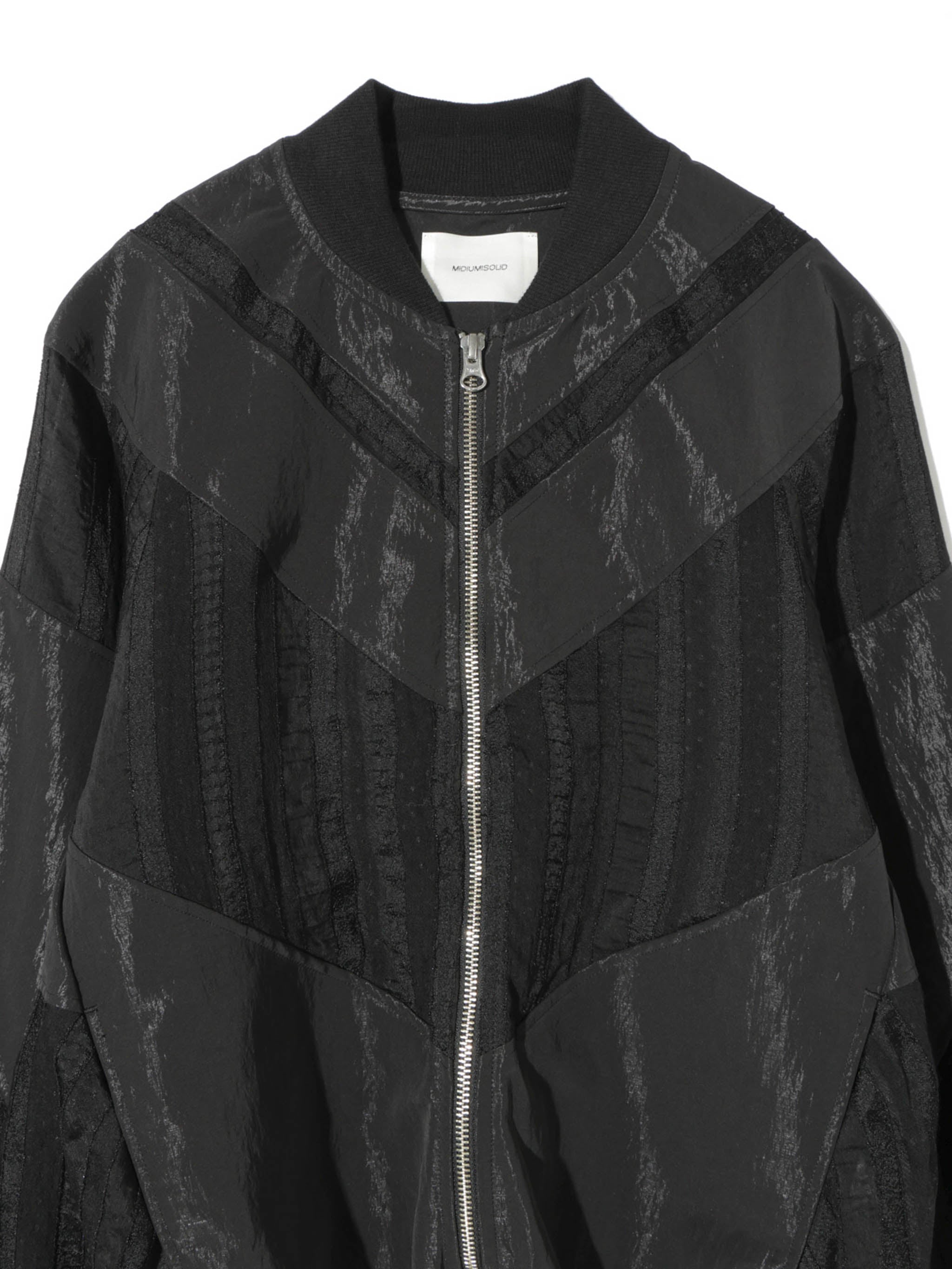 material mix blouson