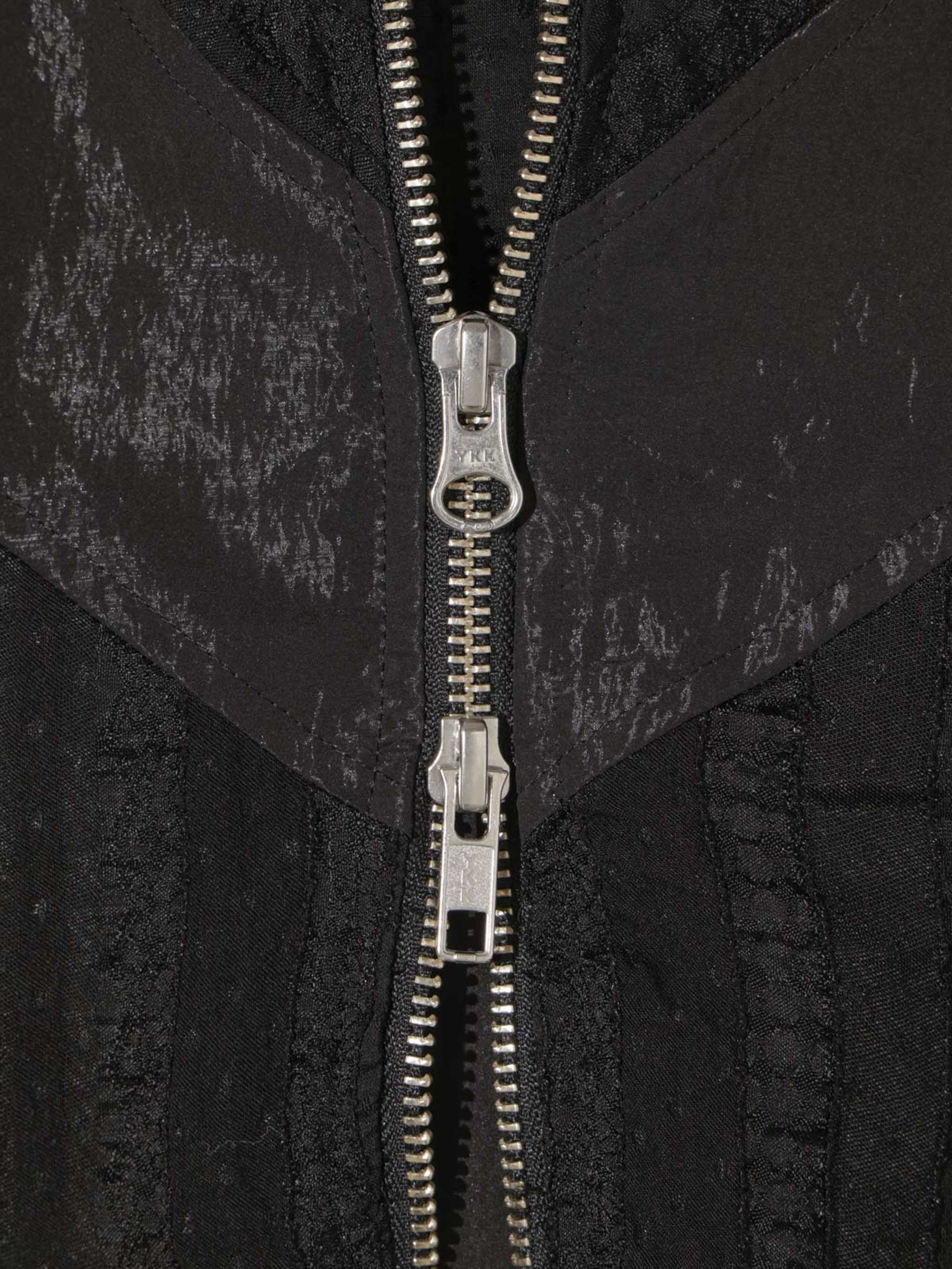 material mix blouson
