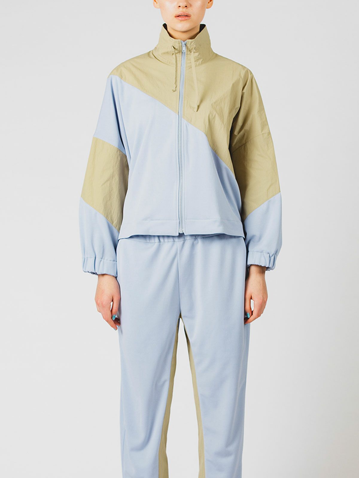 bicolor track jacket