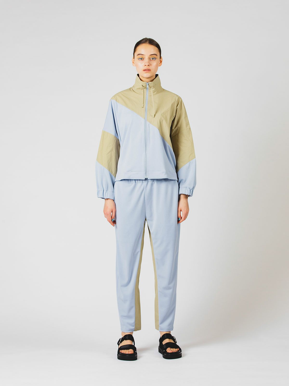 bicolor track jacket