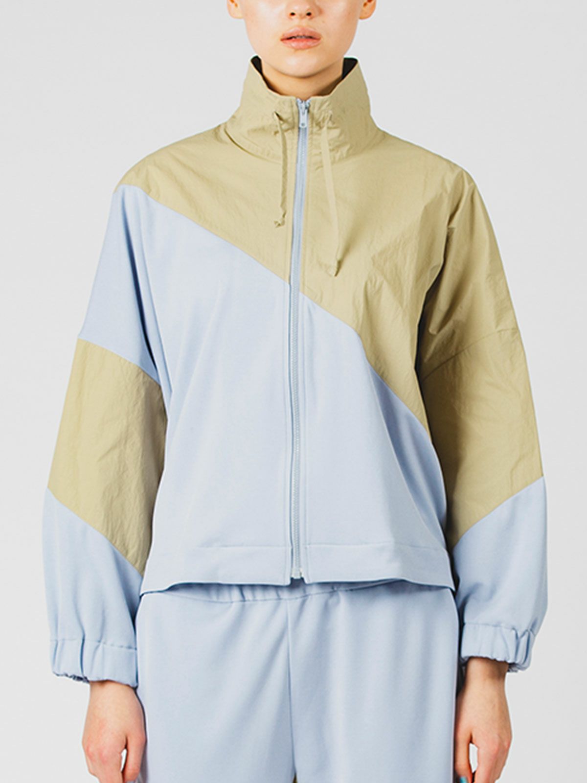 bicolor track jacket