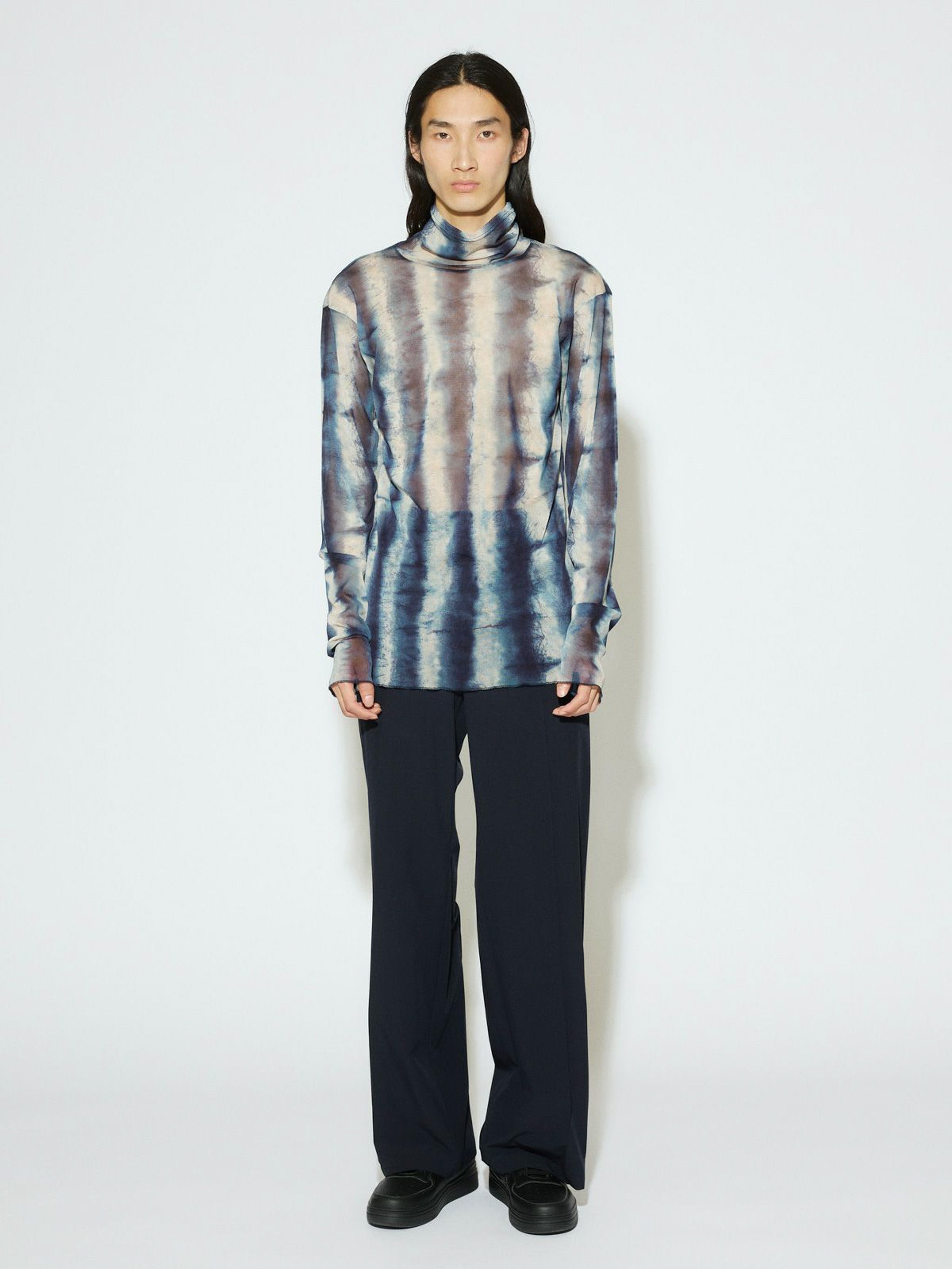 Men’s ハイネックチュールプルオーバー