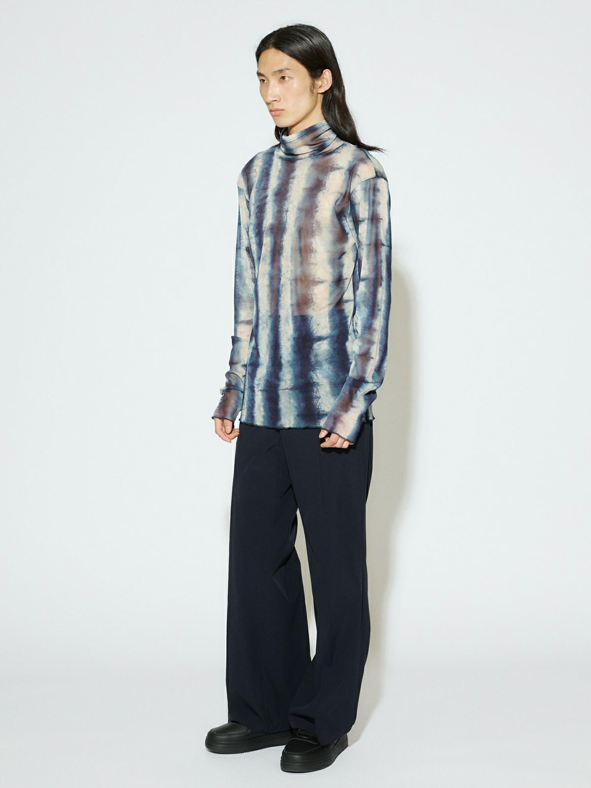 Men’s ハイネックチュールプルオーバー