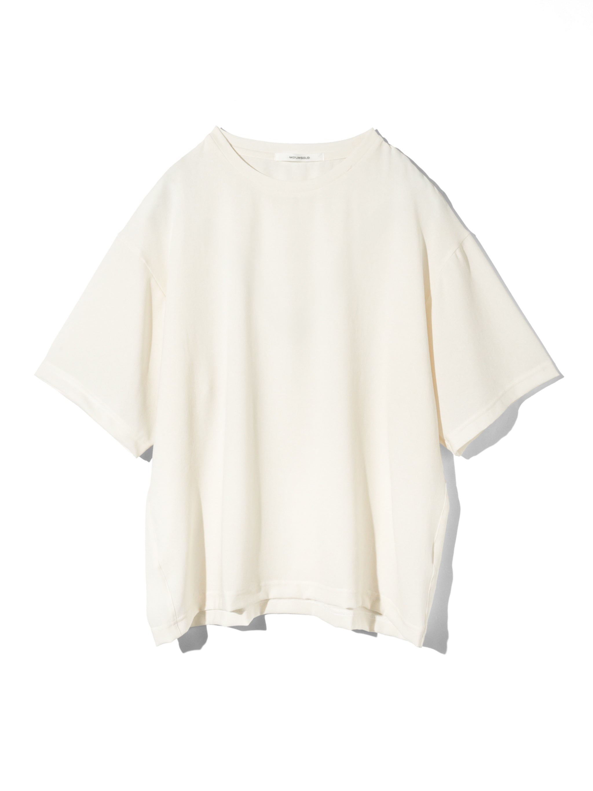 half sleeve sheer basic pullover