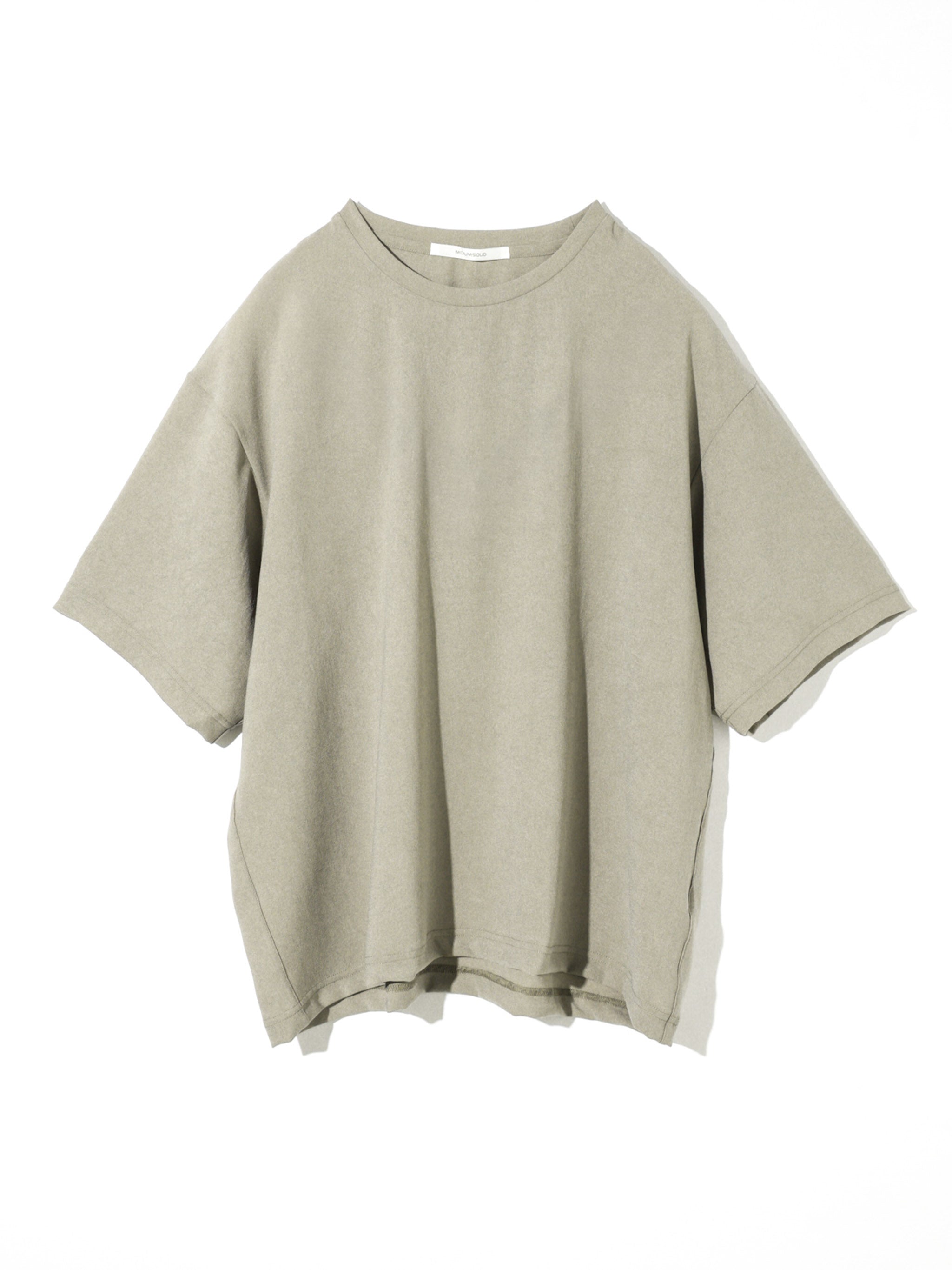 half sleeve sheer basic pullover