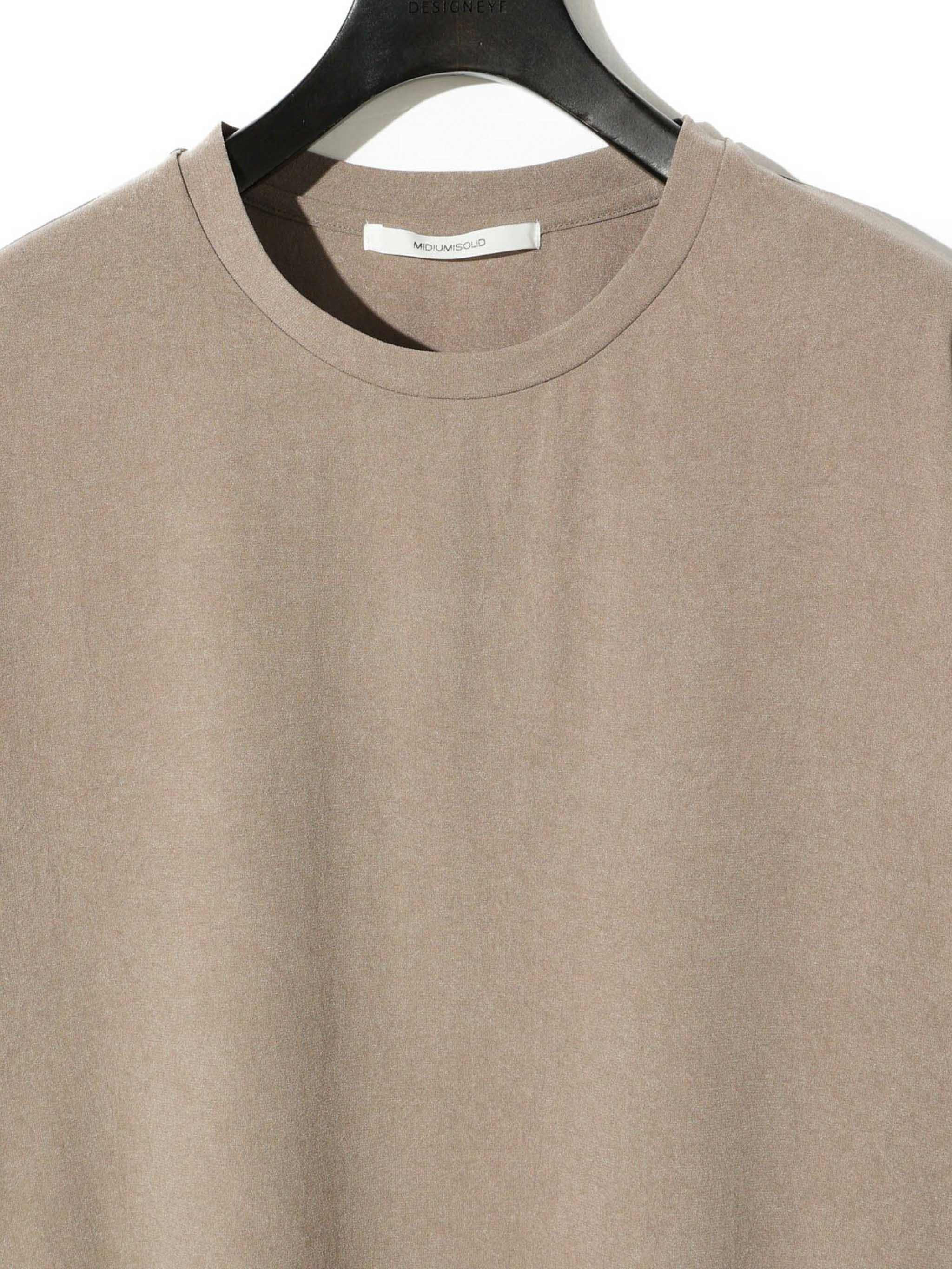 Men’s ハーフスリーブシアーベーシックプルオーバー