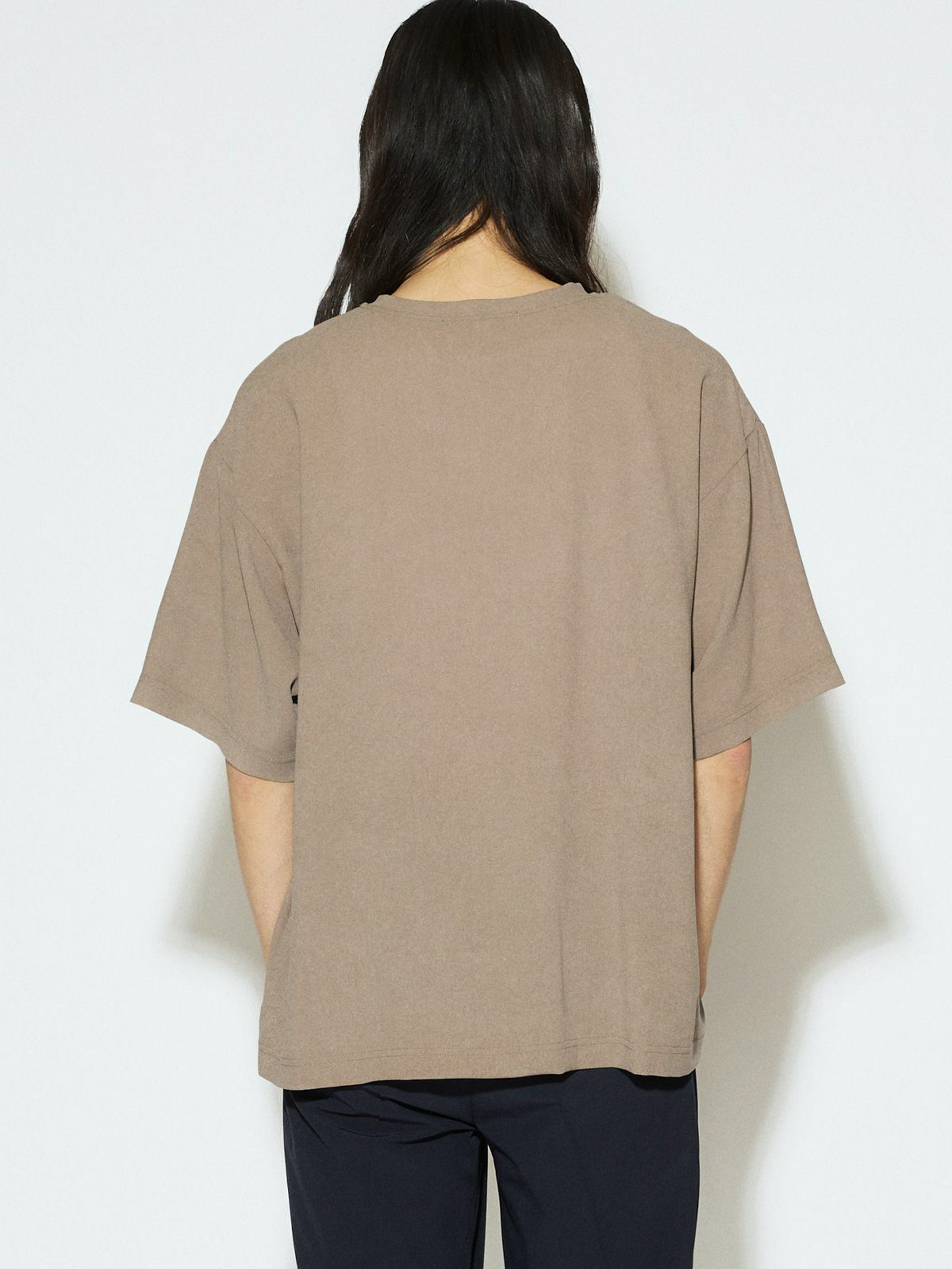 Men’s ハーフスリーブシアーベーシックプルオーバー