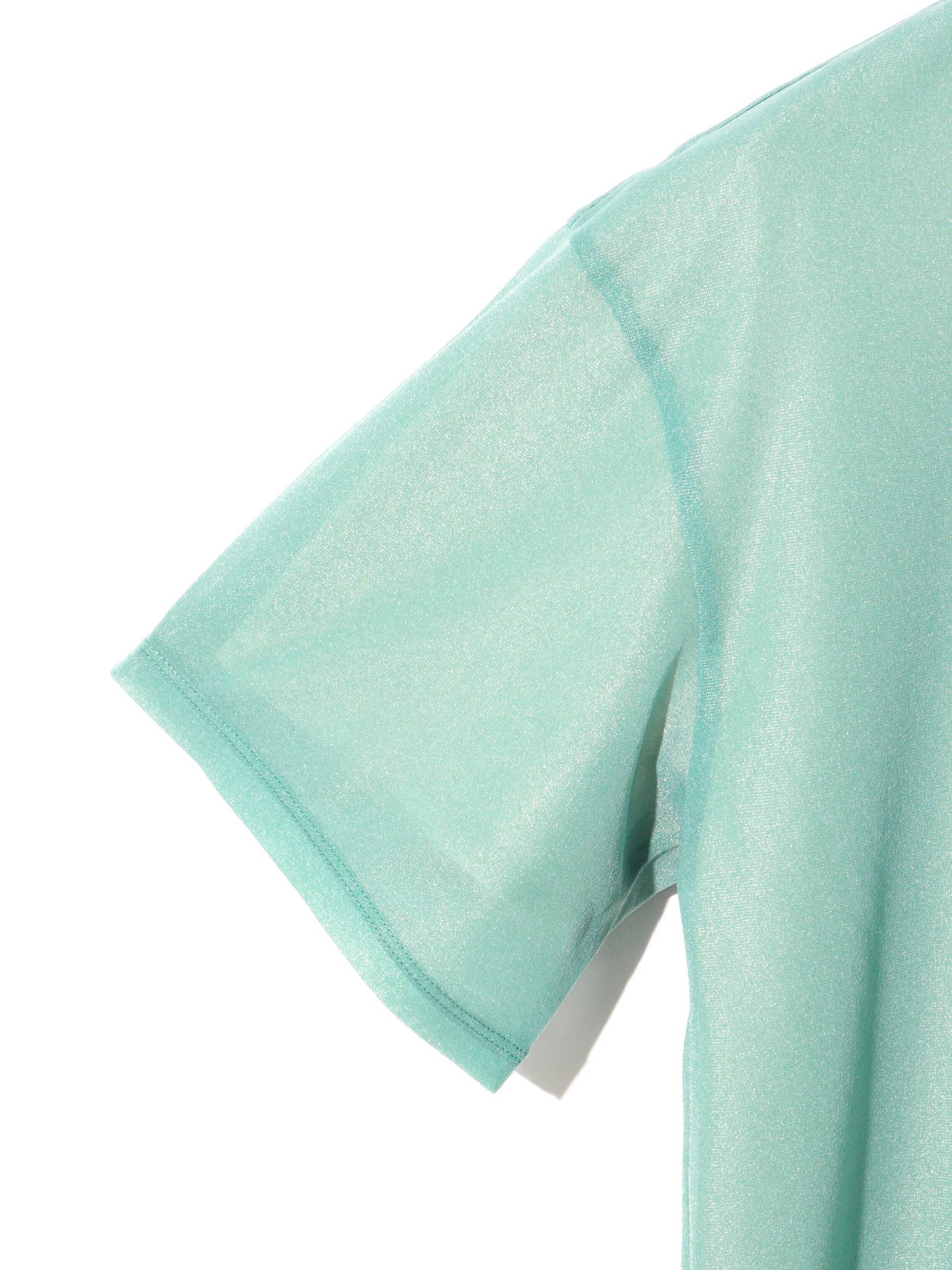 sheer layered pullover[A]