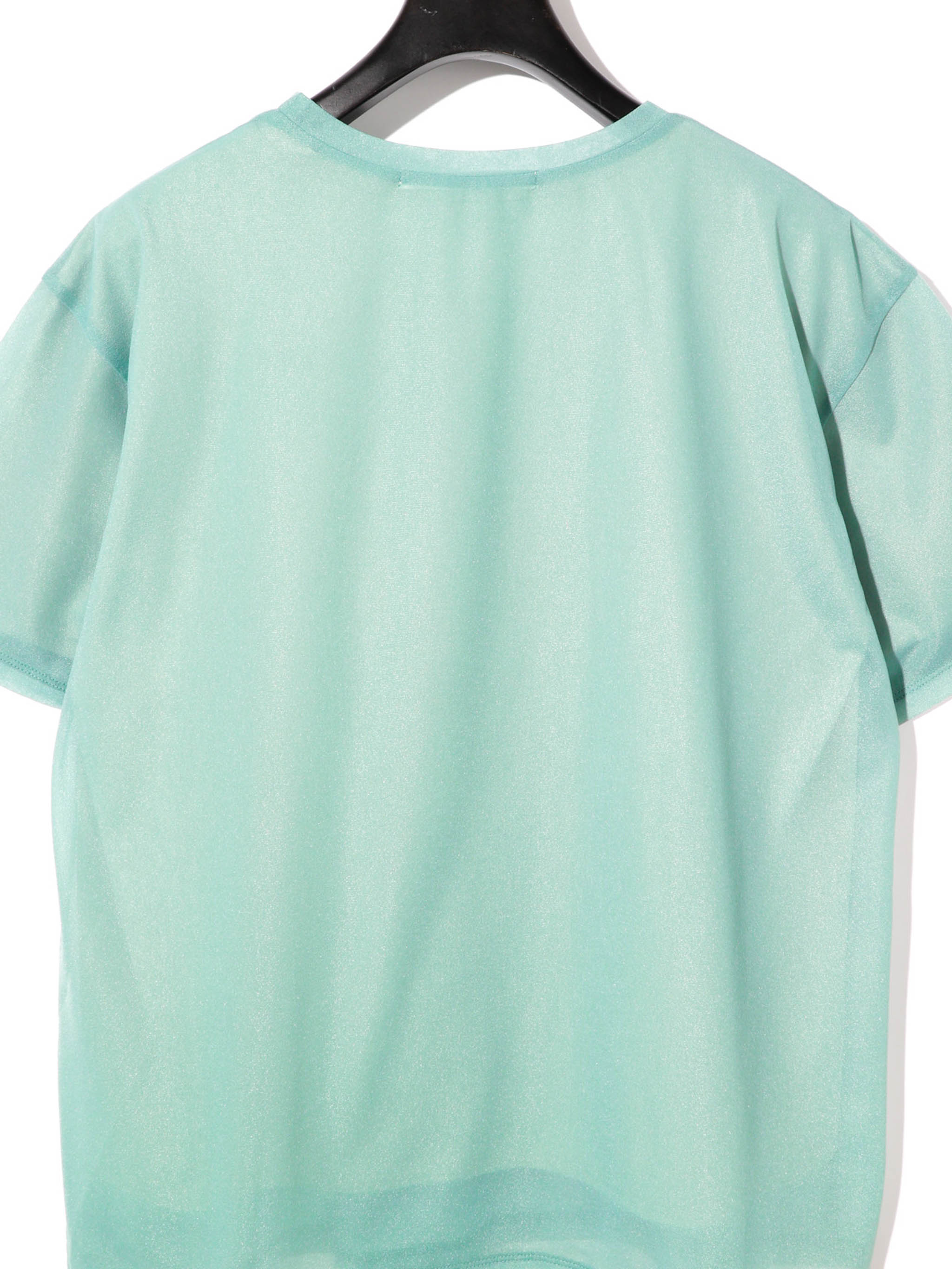 sheer layered pullover[A]