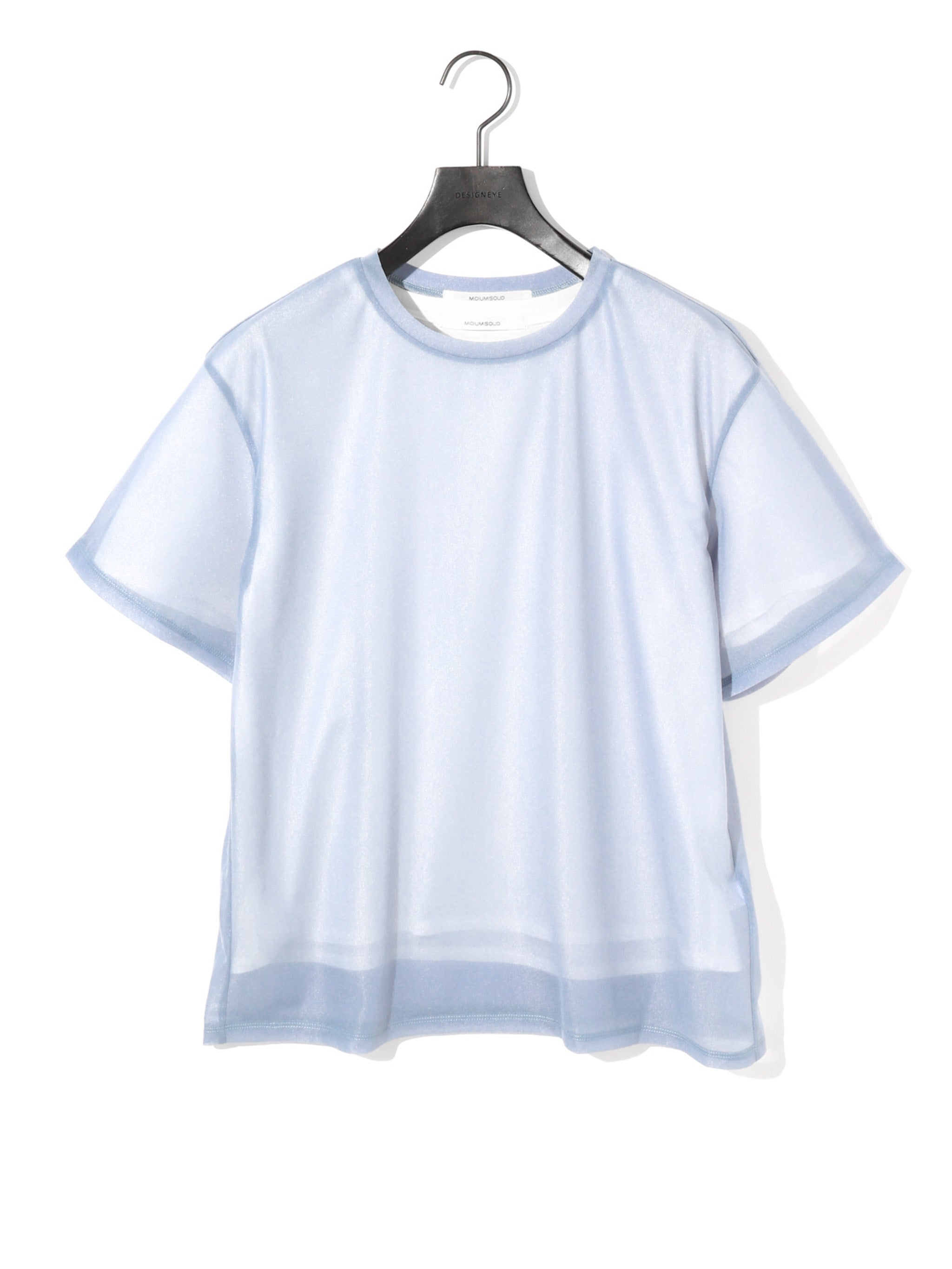 sheer layered pullover[A]