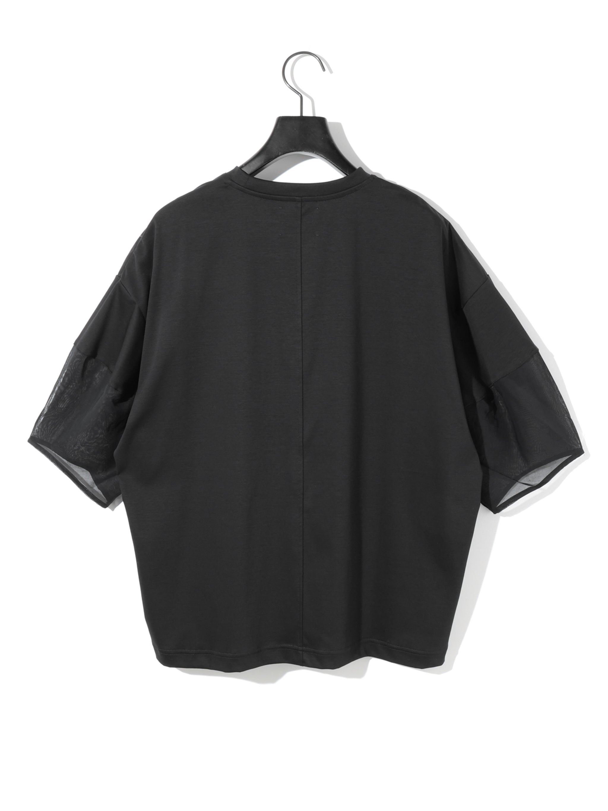 sheer sleeve conscious T[A]