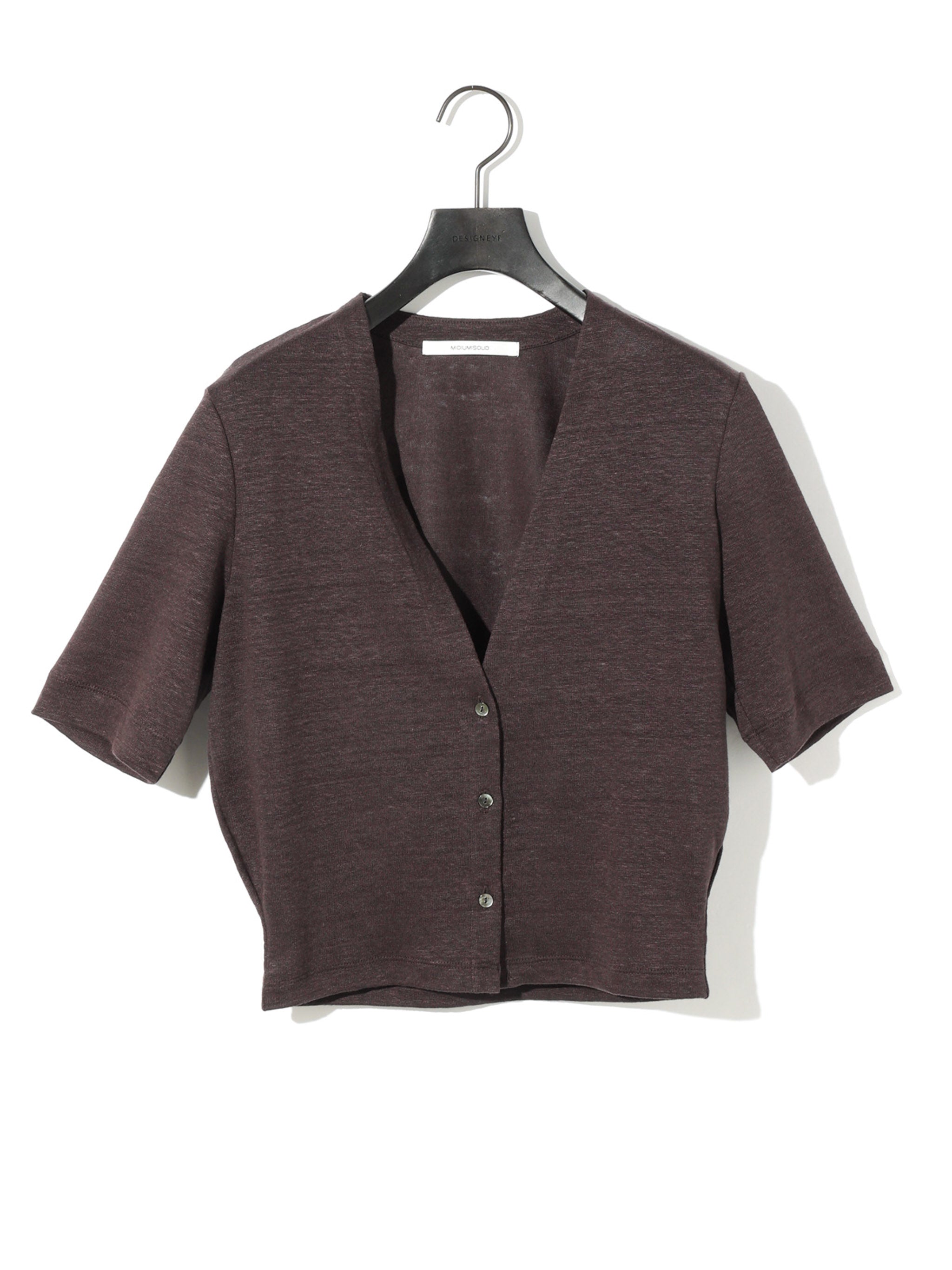 half sleeve compact linen cardigan[A]