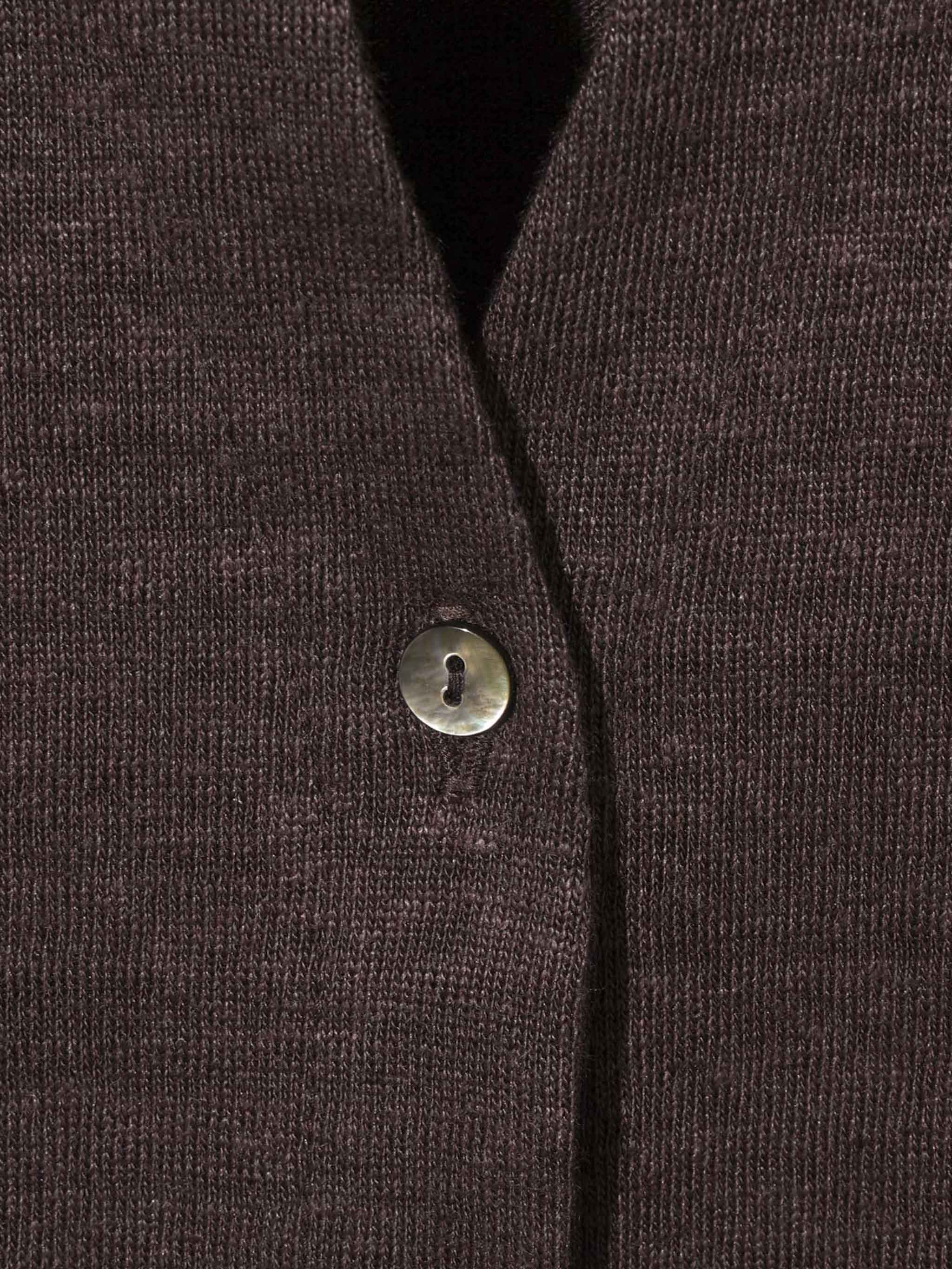 half sleeve compact linen cardigan[A]