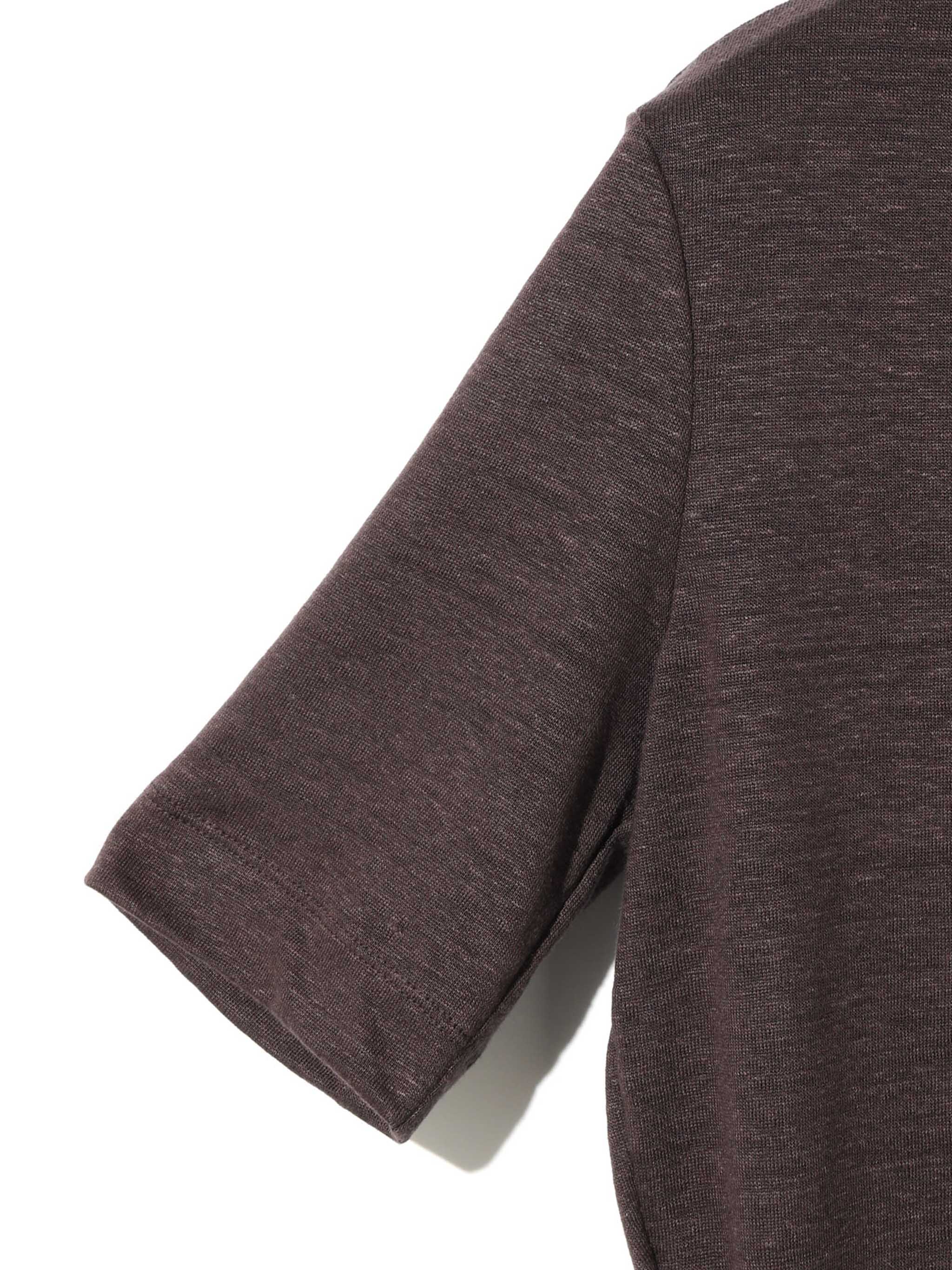 half sleeve compact linen cardigan[A]