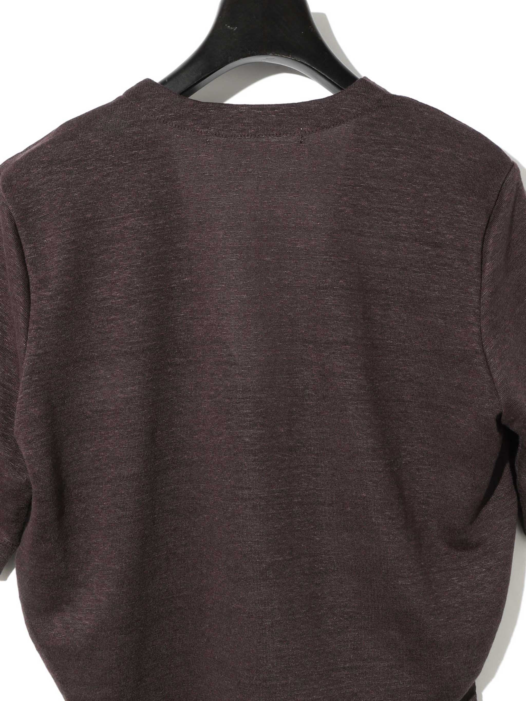 half sleeve compact linen cardigan[A]