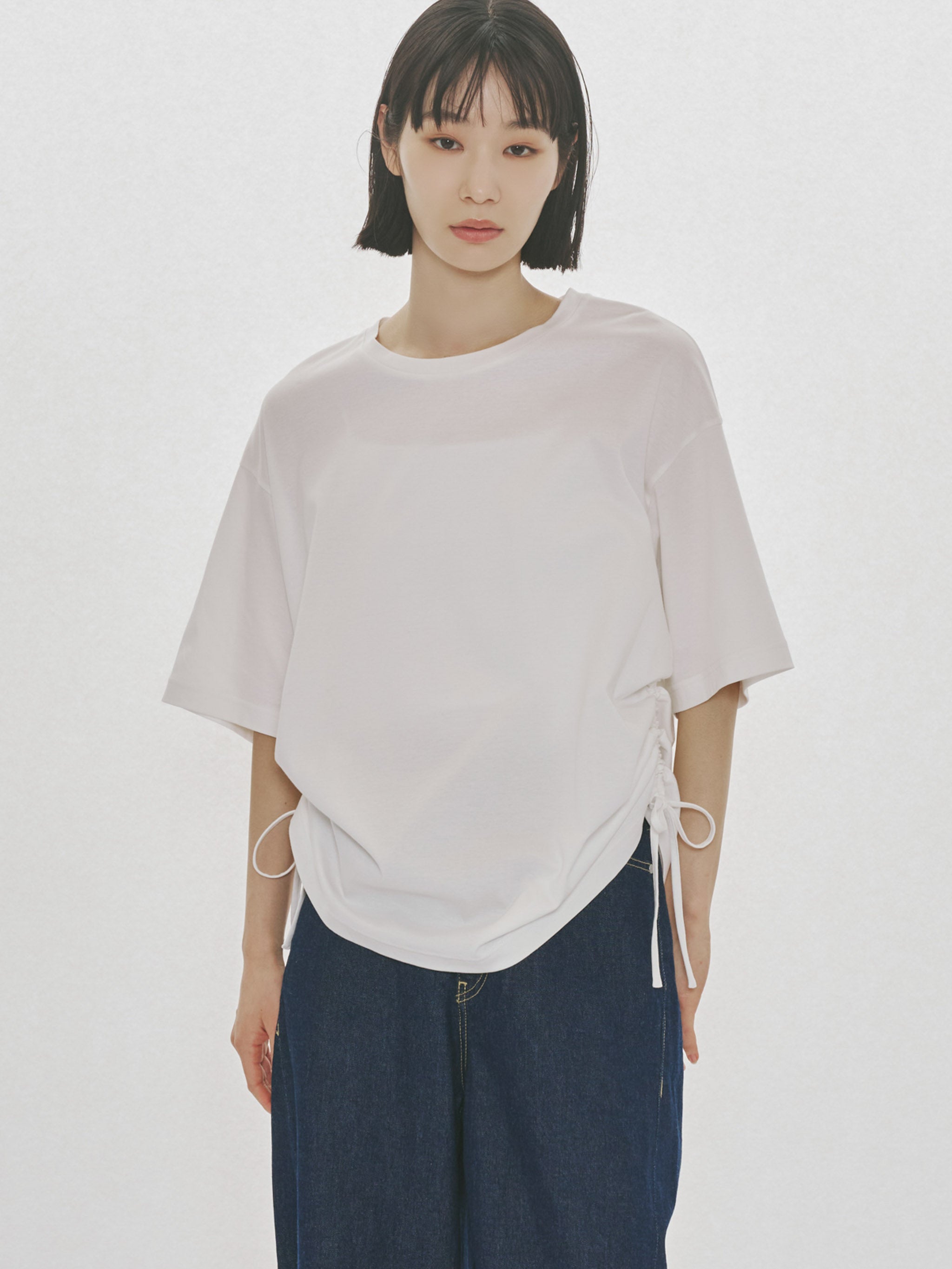HALF SLEEVE TOPS｜ハーフスリーブトップス｜MIDIUMISOLID
