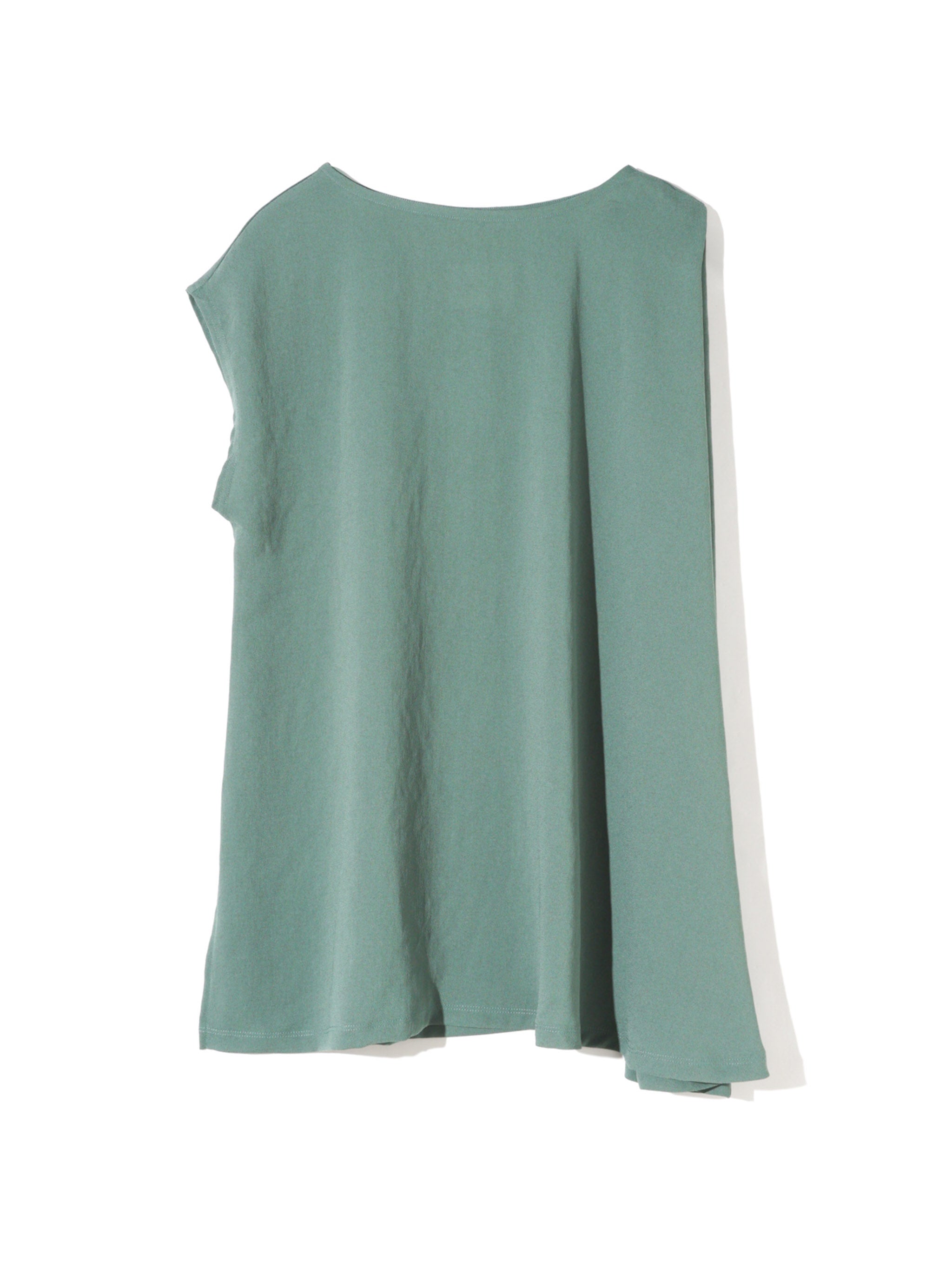 asymmetry flared pullover