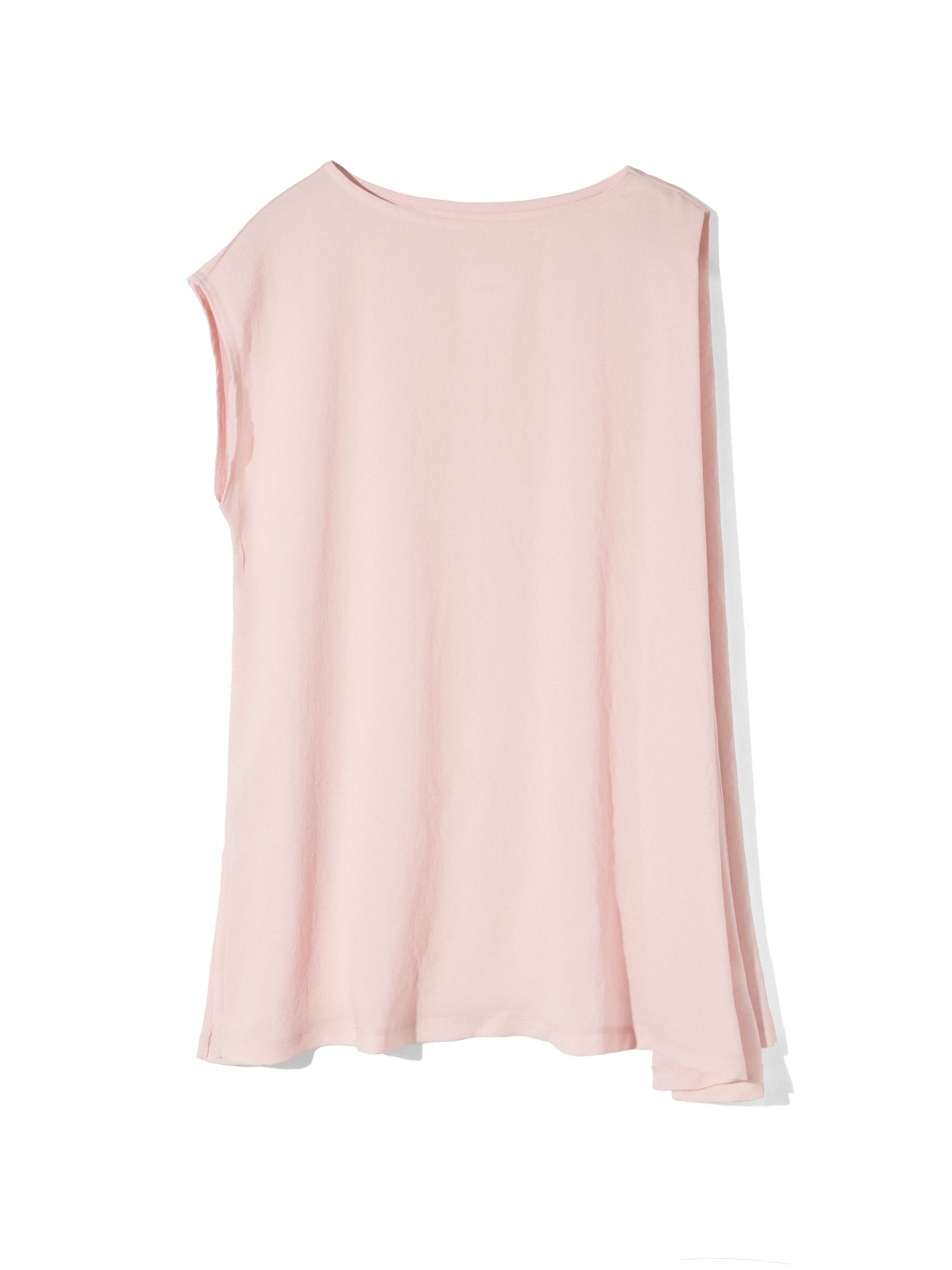 asymmetry flared pullover