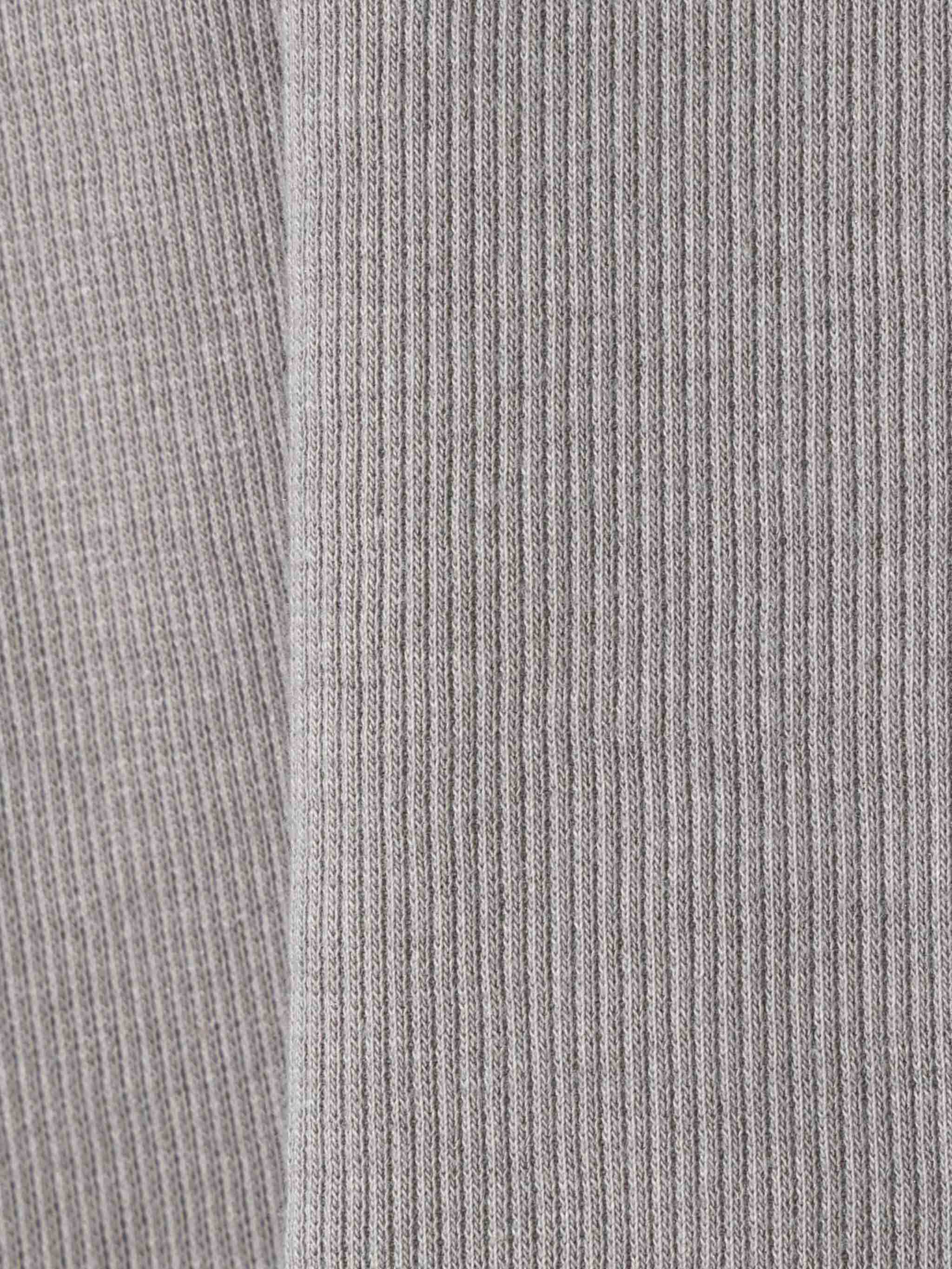 rib henley neck pullover