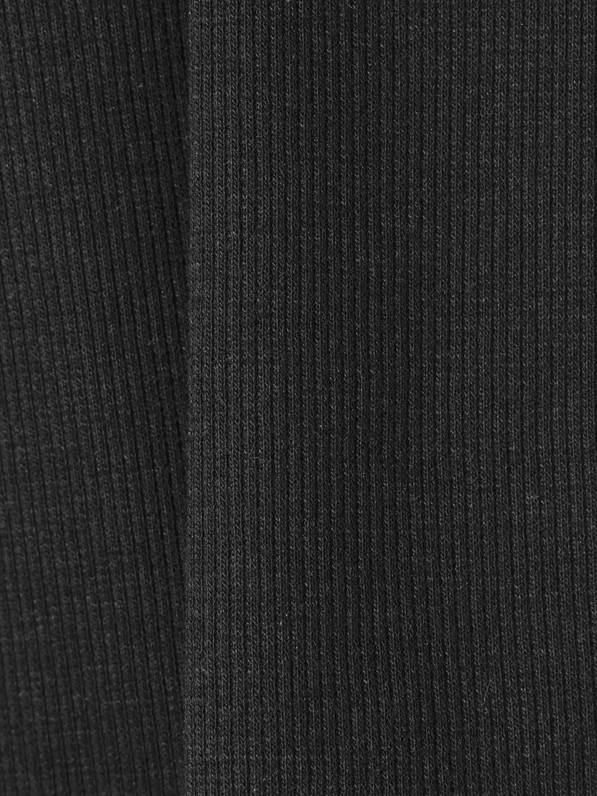 rib henley neck pullover