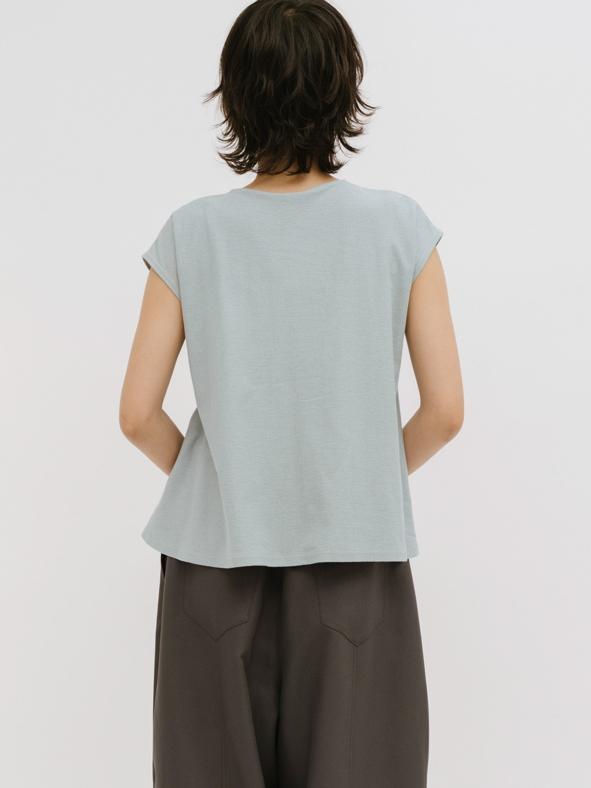 drape twist sleeveless