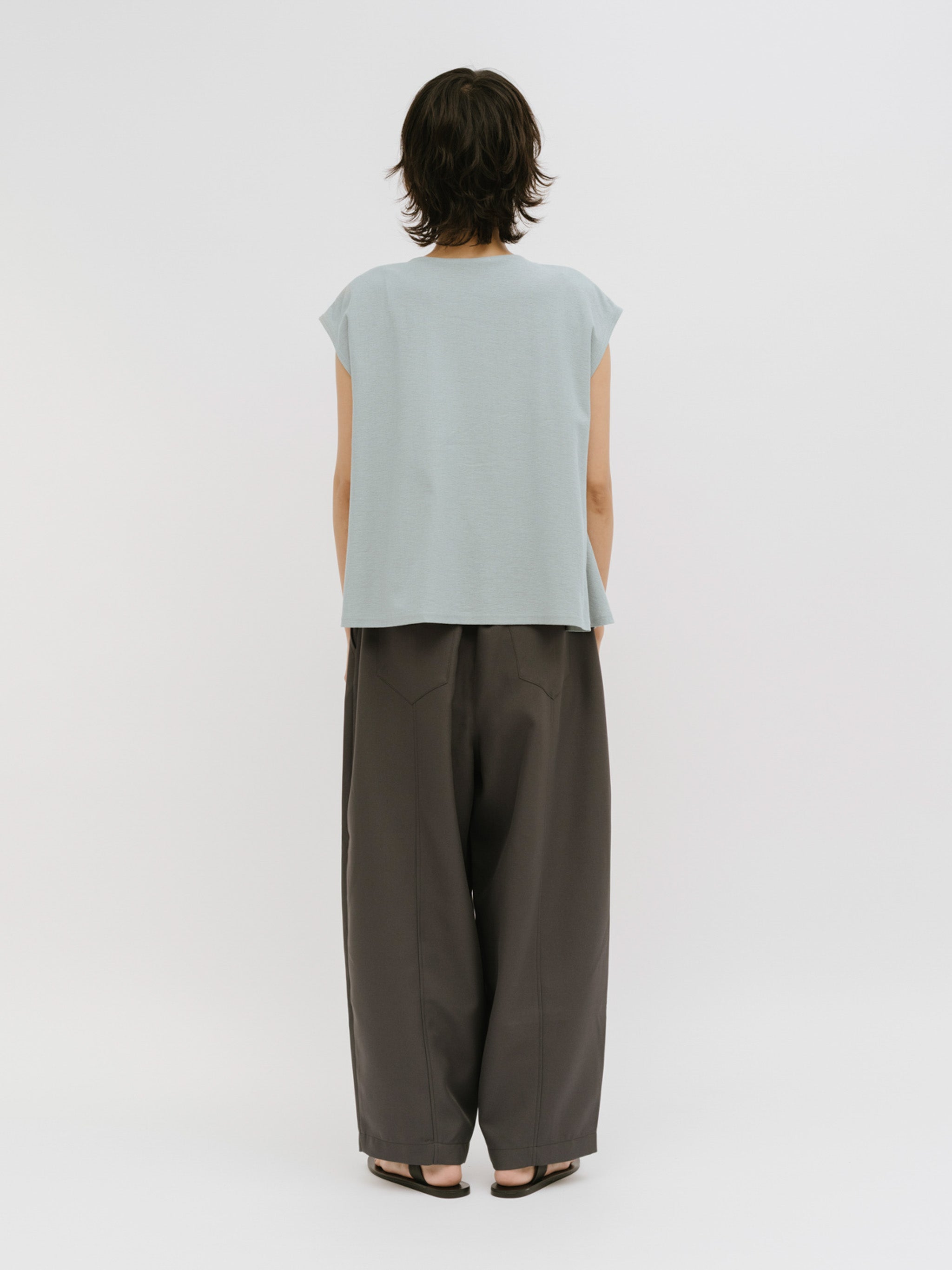 drape twist sleeveless