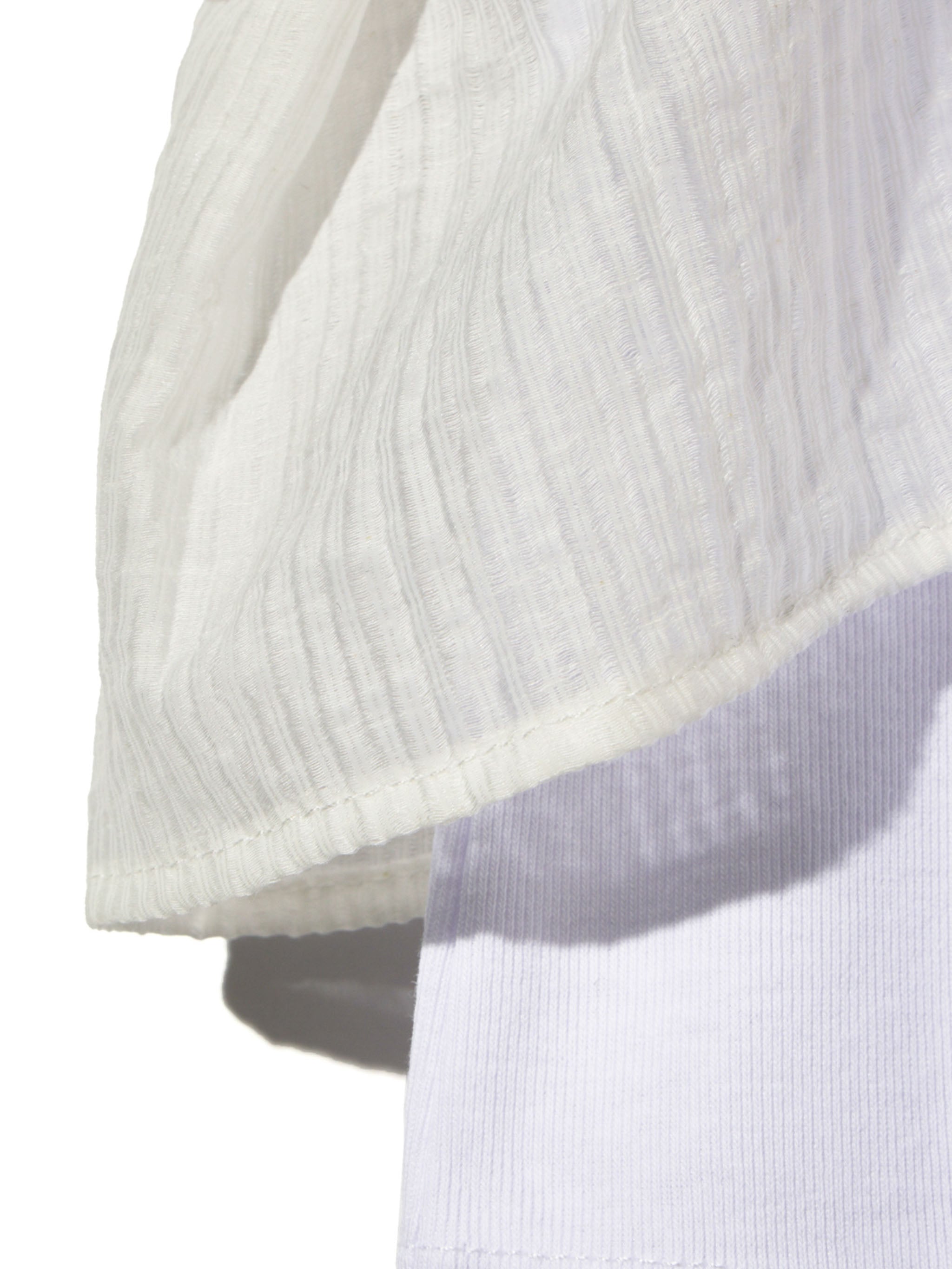 shift frill T shirt