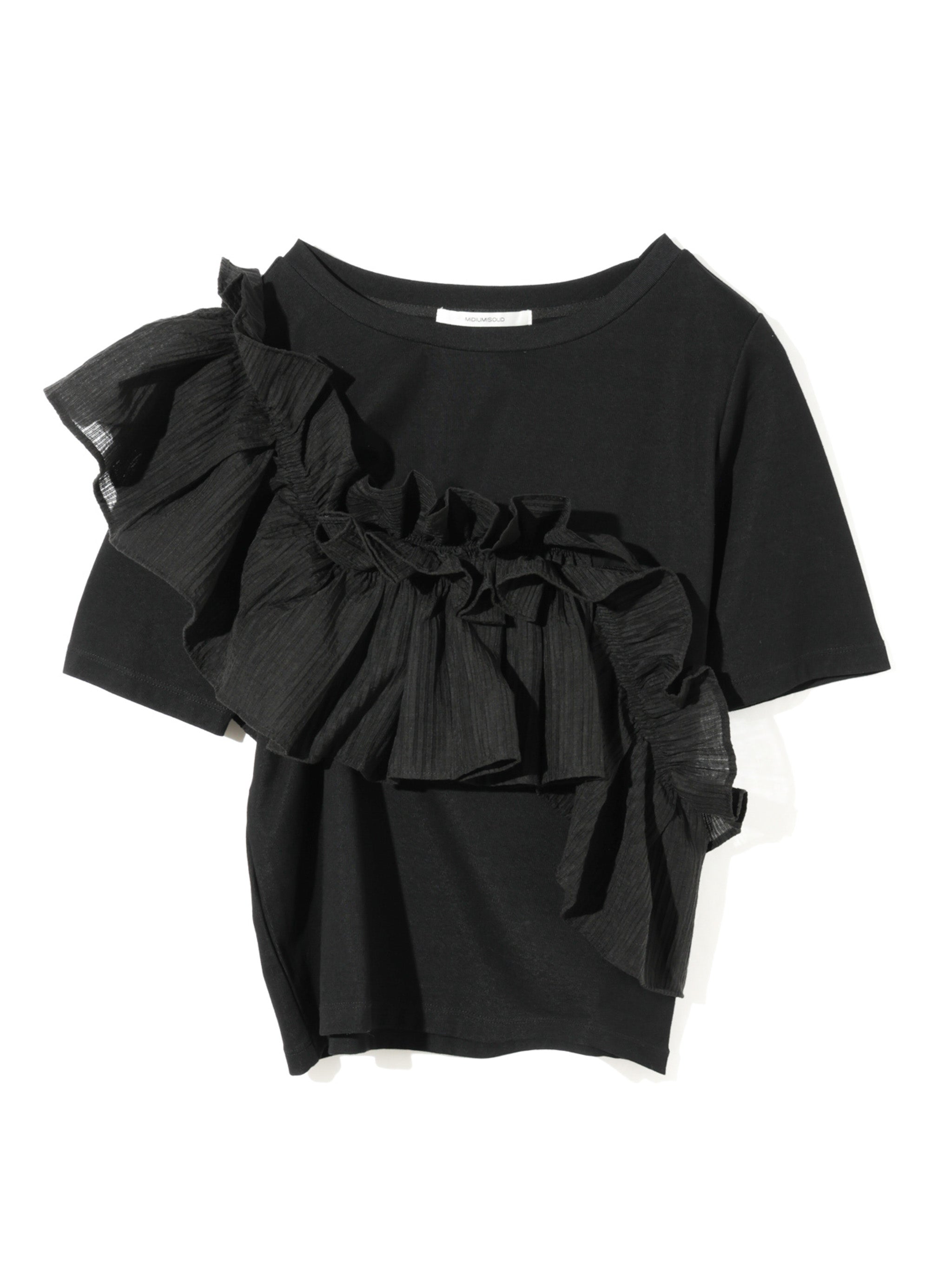 shift frill T shirt