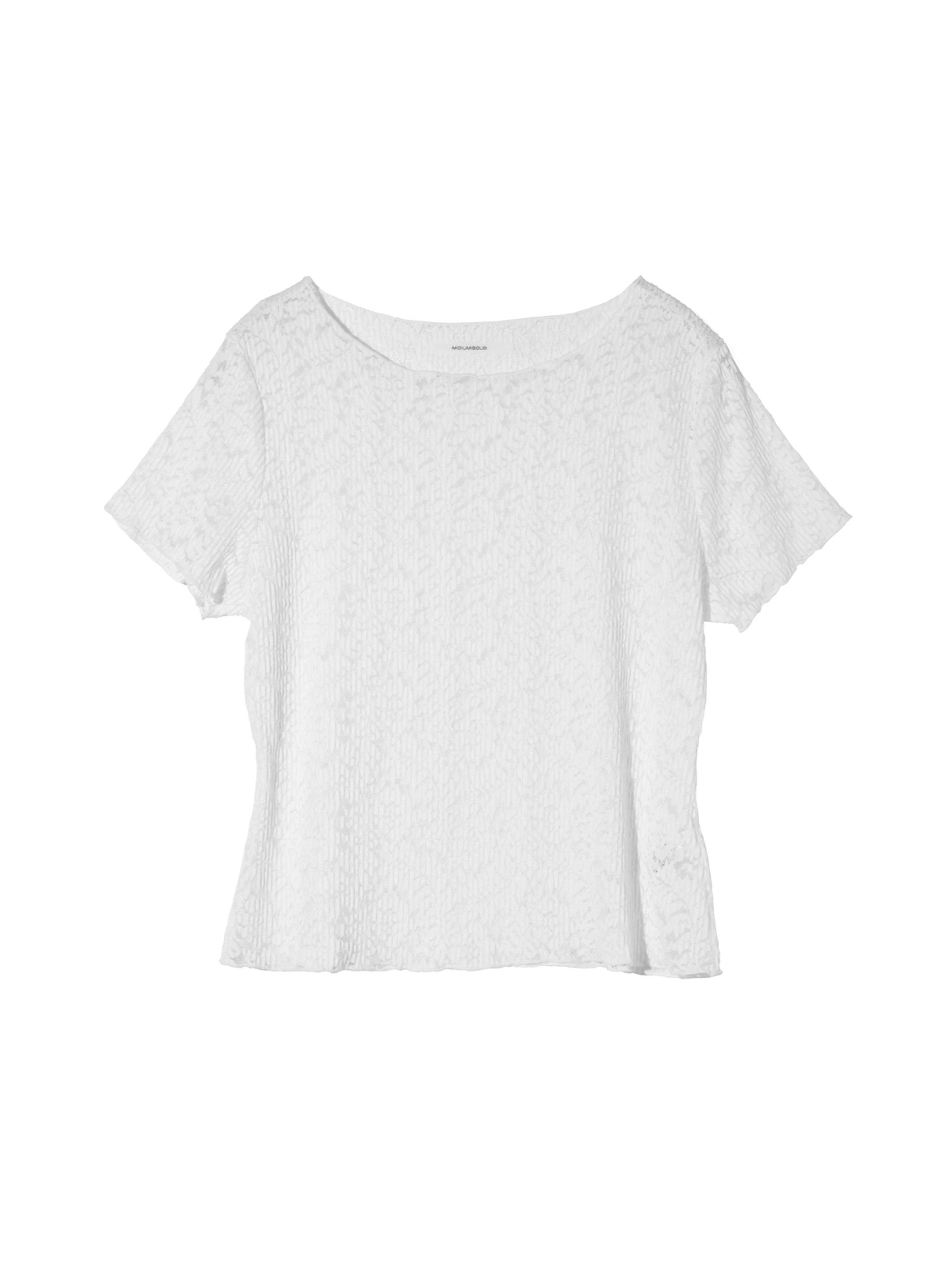 lace cutsew
